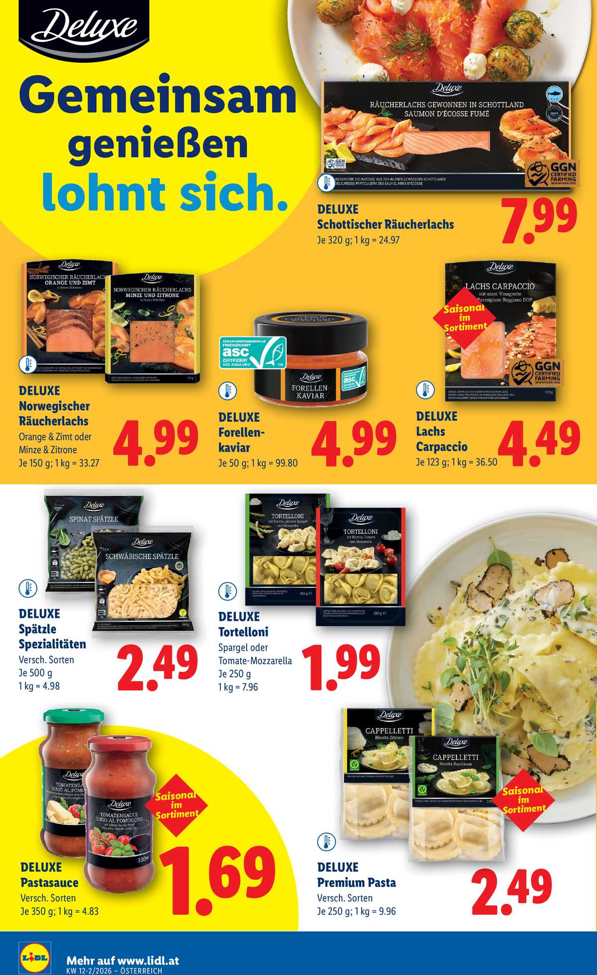 Leták Lidl Rakousko 19.3.-25.3.2026 strana 10