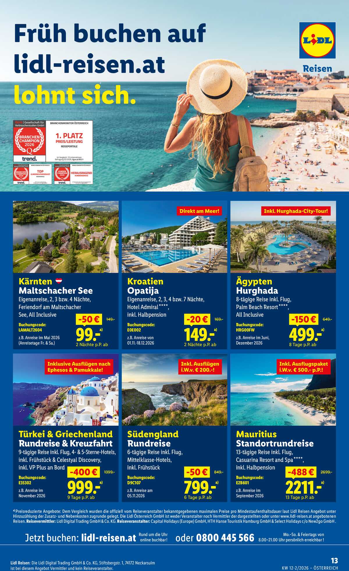 Leták Lidl Rakousko 19.3.-25.3.2026 strana 15