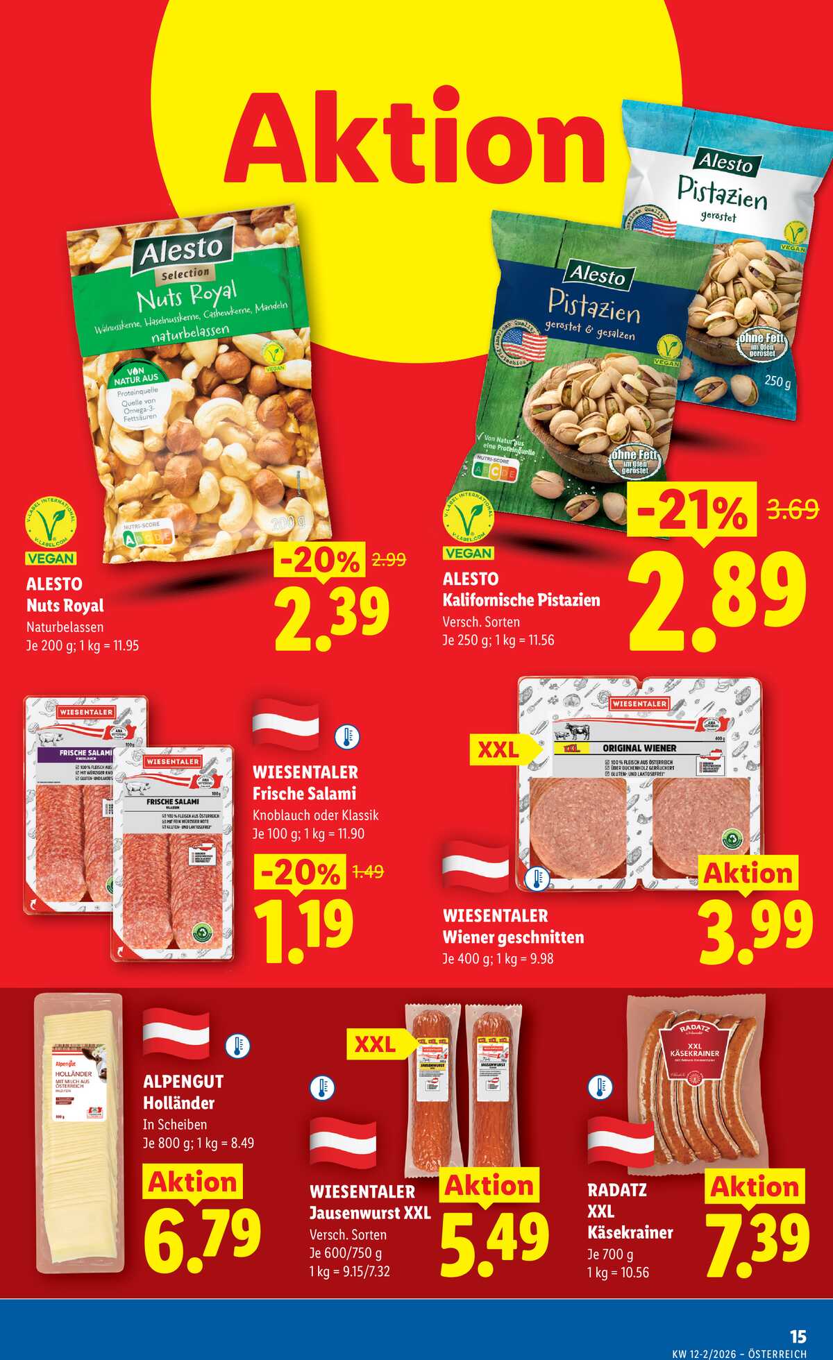 Leták Lidl Rakousko 19.3.-25.3.2026 strana 17