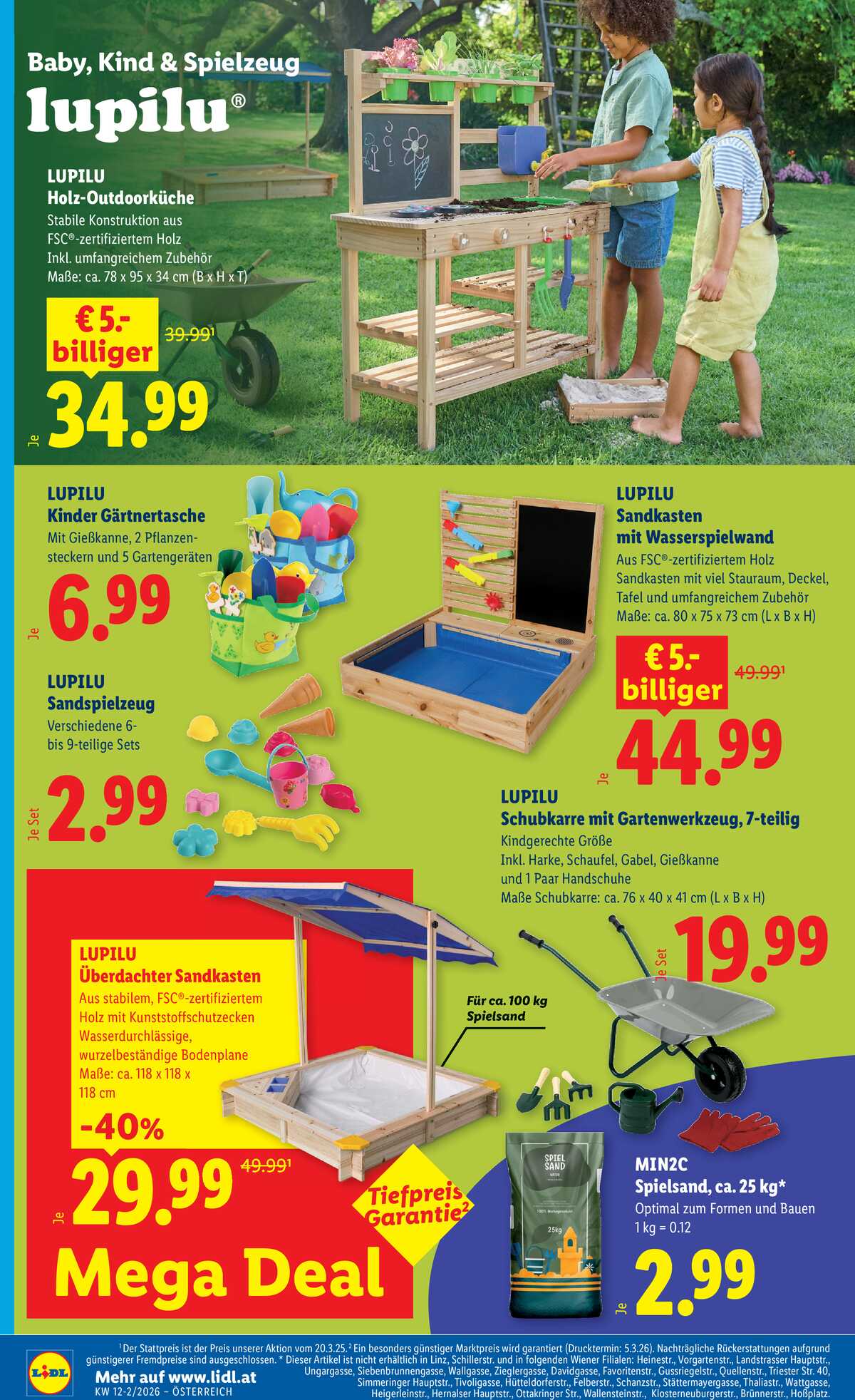 Leták Lidl Rakousko 19.3.-25.3.2026 strana 22