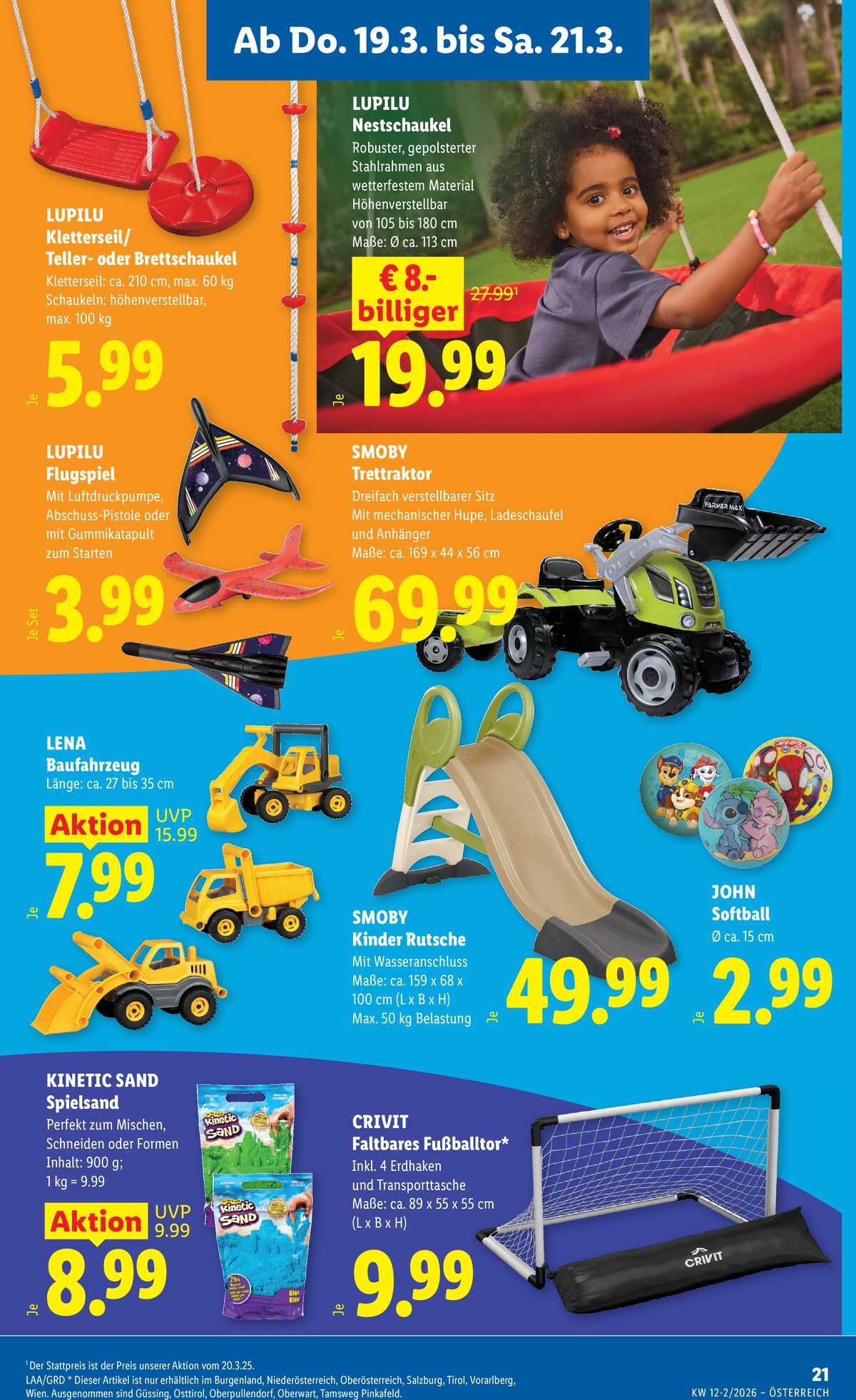 Leták Lidl Rakousko 19.3.-25.3.2026 strana 23