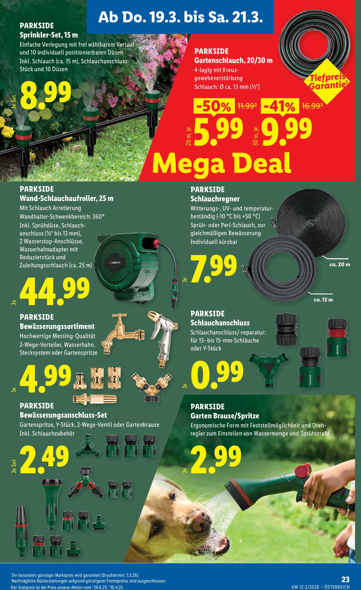 Leták Lidl Rakousko 19.3.-25.3.2026 strana 25