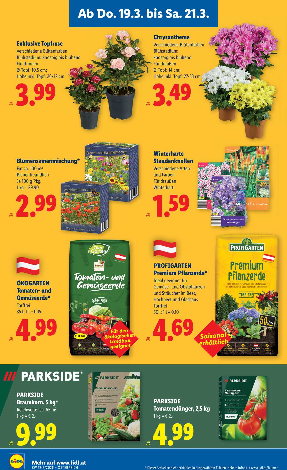 Leták Lidl Rakousko 19.3.-25.3.2026 strana 28