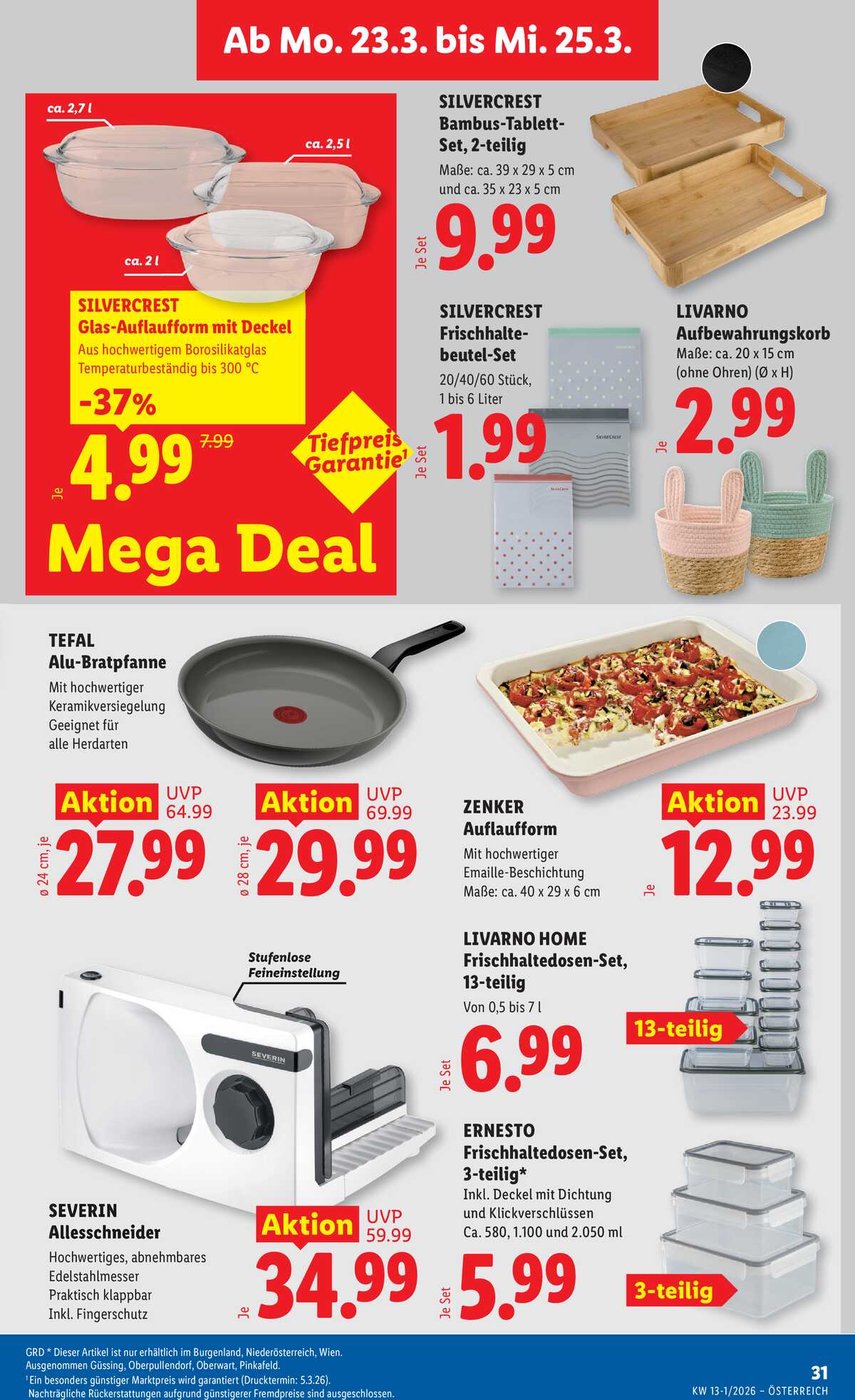 Leták Lidl Rakousko 19.3.-25.3.2026 strana 34