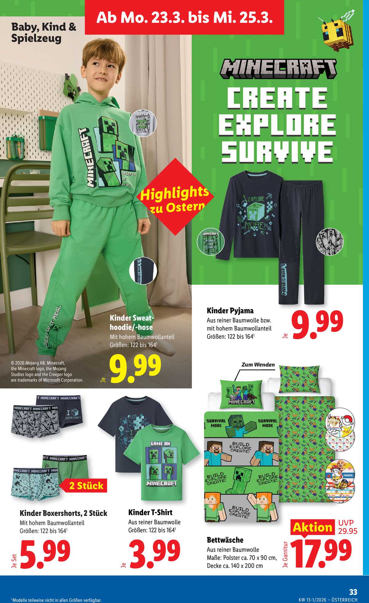 Leták Lidl Rakousko 19.3.-25.3.2026 strana 36