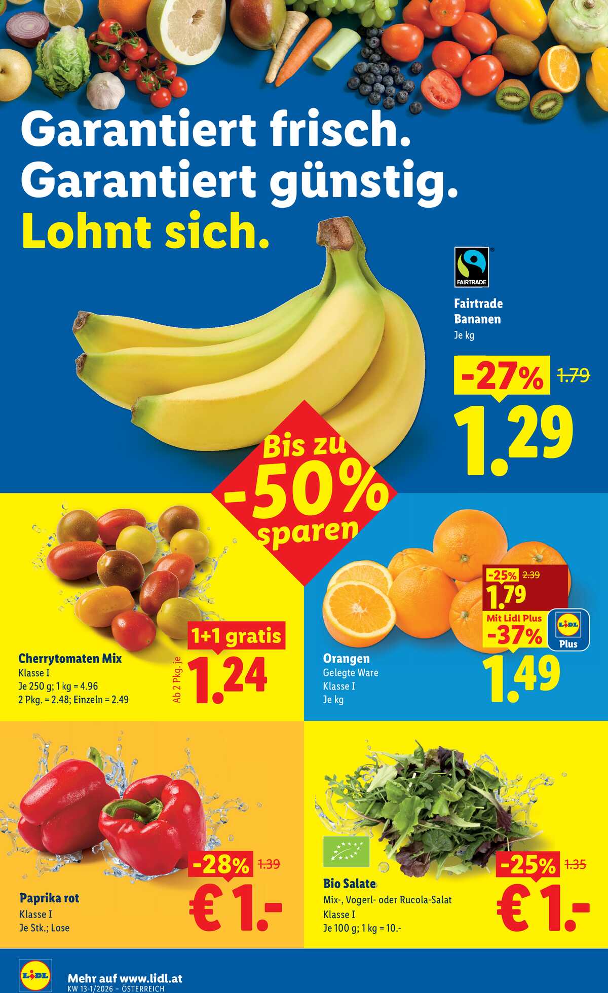 Leták Lidl Rakousko 19.3.-25.3.2026 strana 37