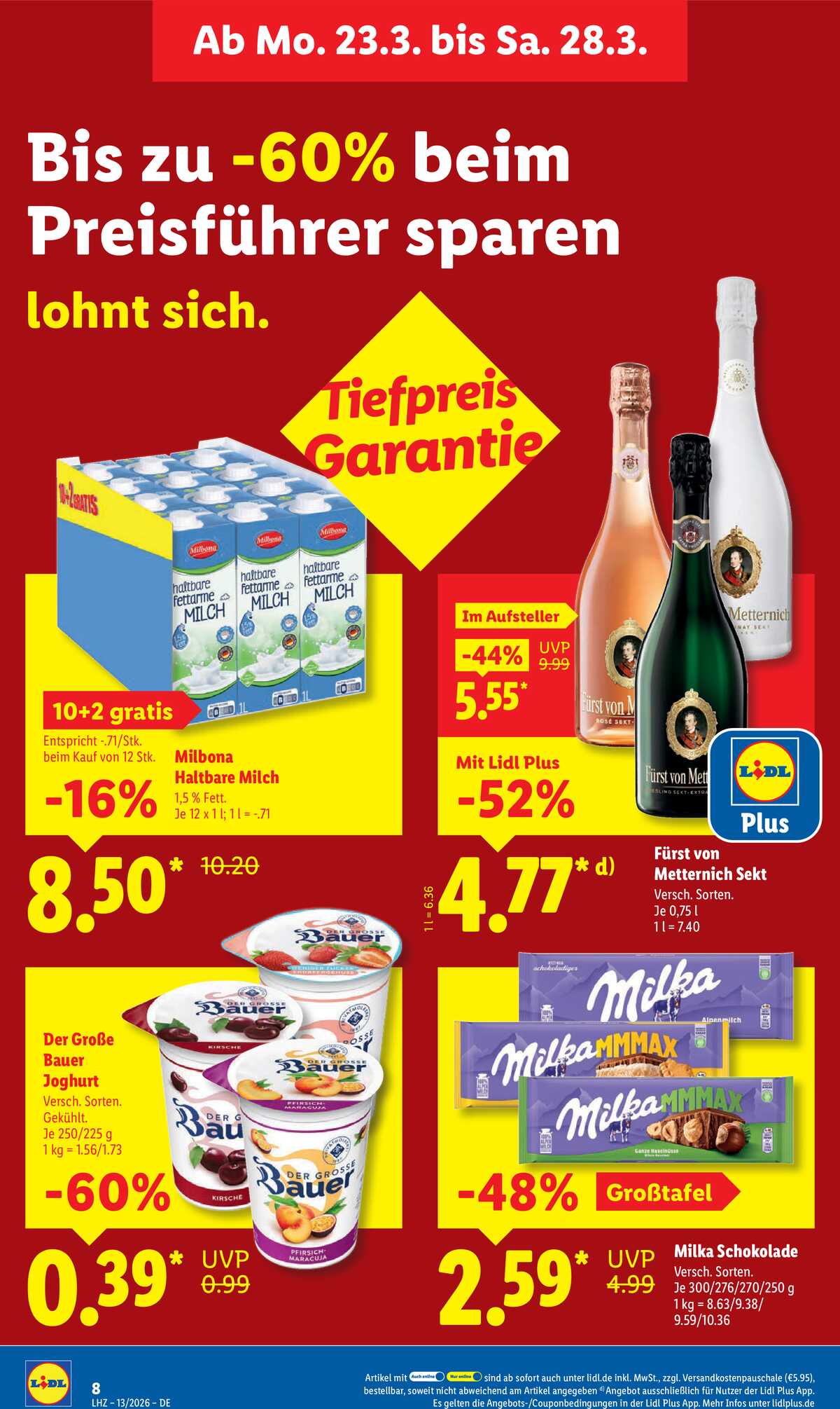 Leták Lidl Německo 23.3.-28.3.2026 strana 14