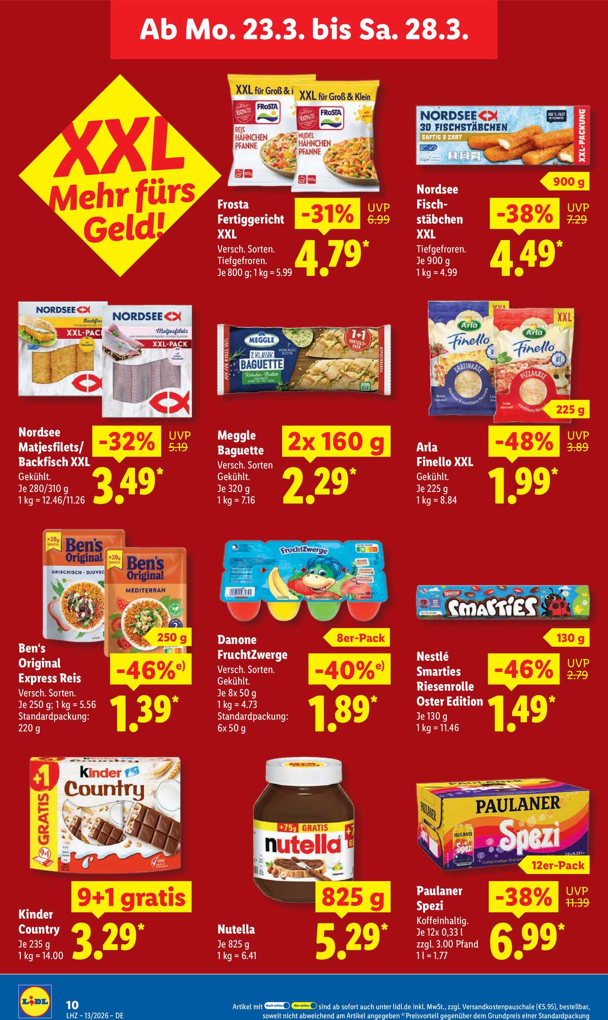 Leták Lidl Německo 23.3.-28.3.2026 strana 16