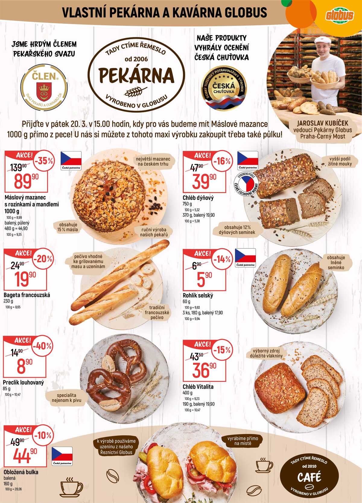 Akční leták Globus 18.3. - 24.3.2026 - Globus Praha - Centrum Černý Most strana 6