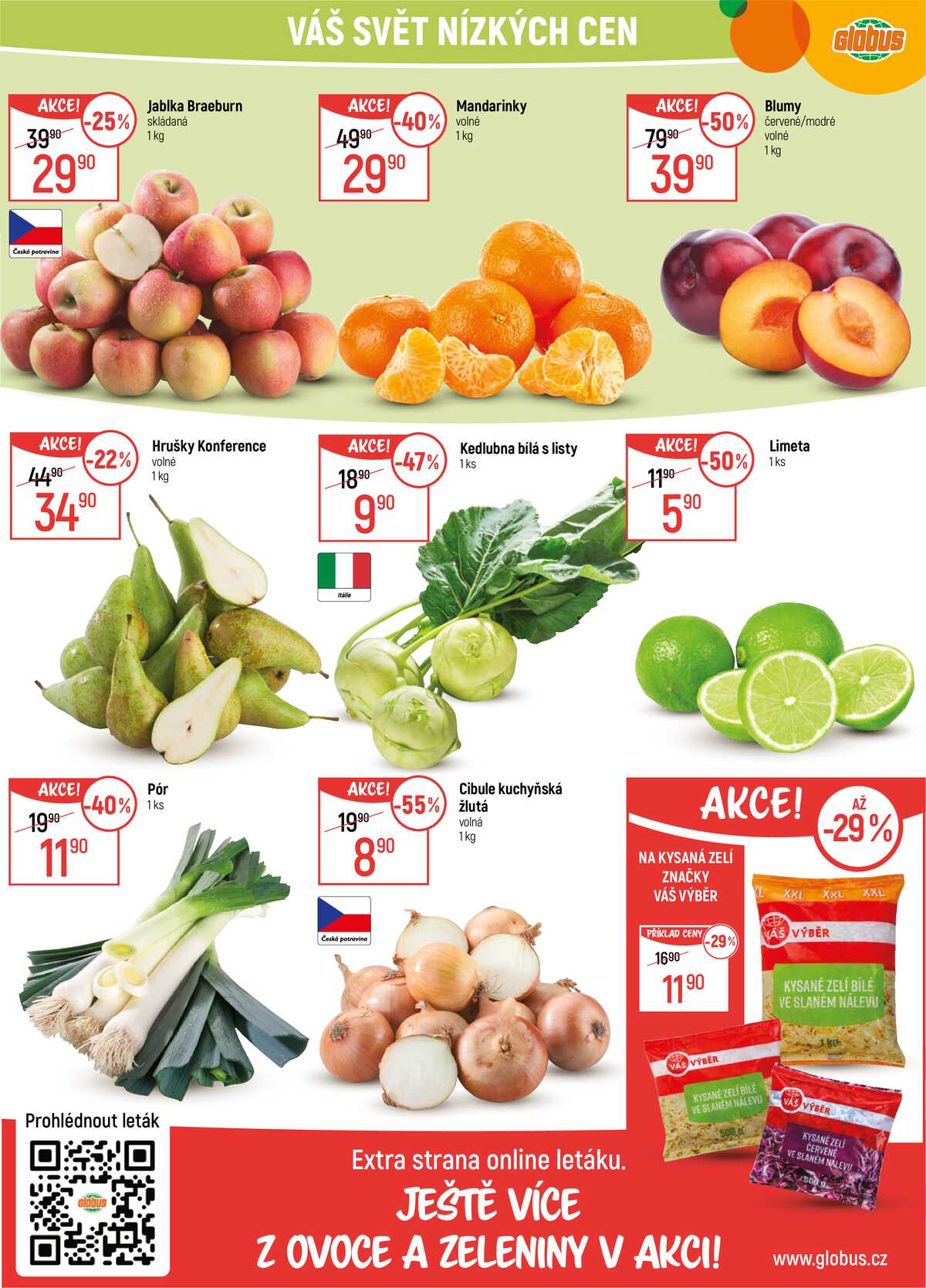 Akční leták Globus 18.3. - 24.3.2026 - Globus Praha - Centrum Černý Most strana 10