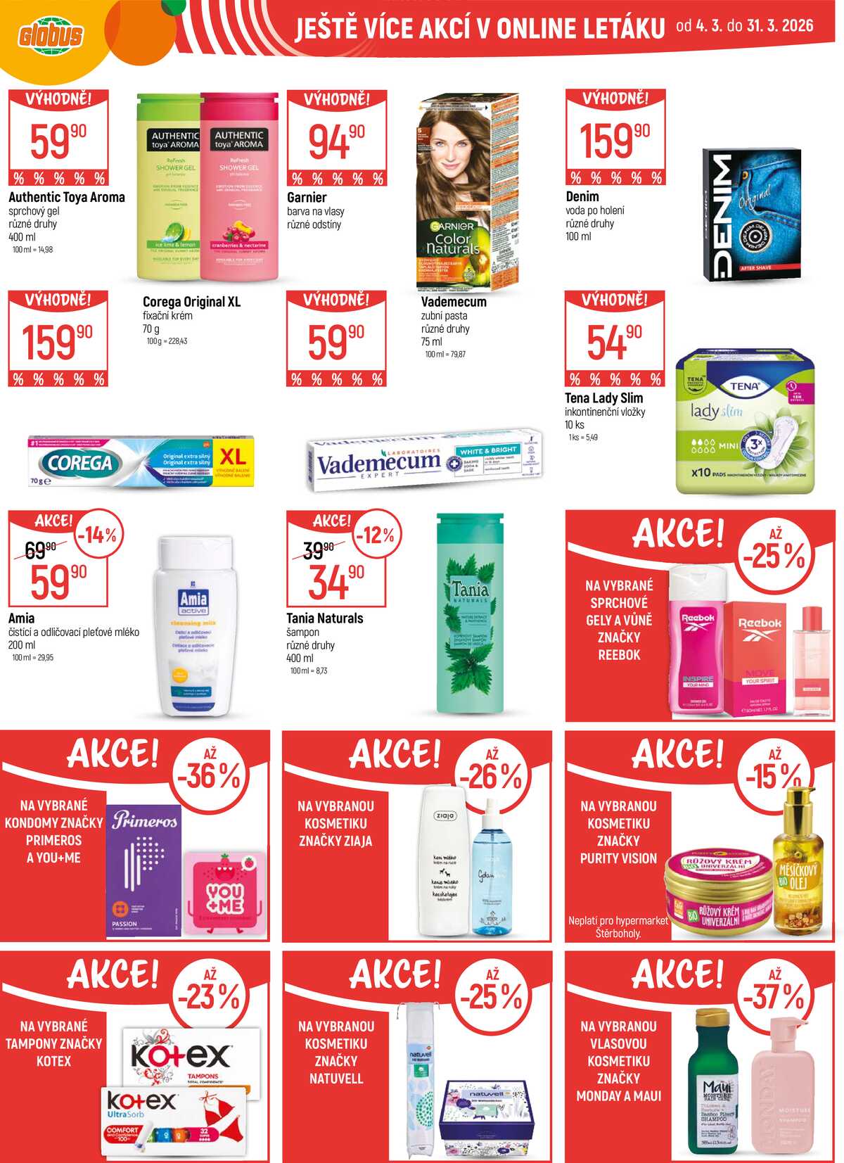 Akční leták Globus 18.3. - 24.3.2026 - Globus Praha - Čakovice strana 41