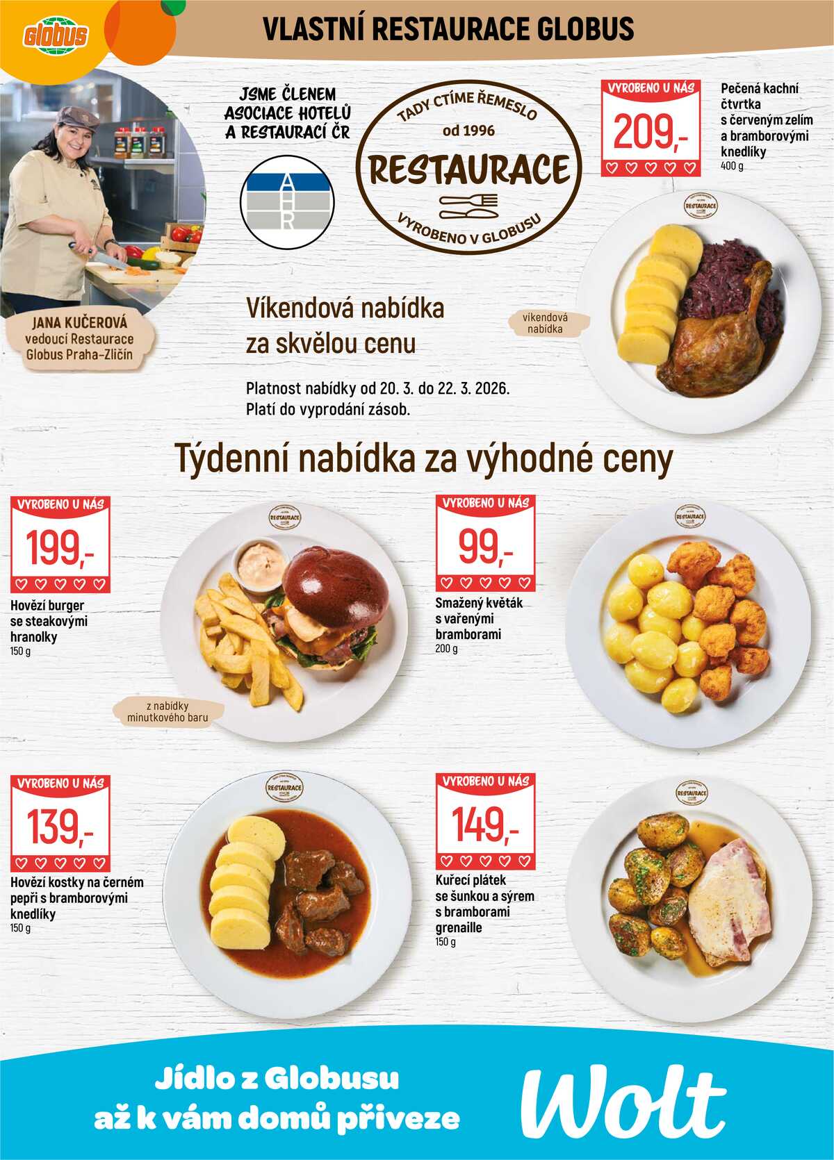 Akční leták Globus 18.3. - 24.3.2026 - Globus Praha - Zličín strana 7