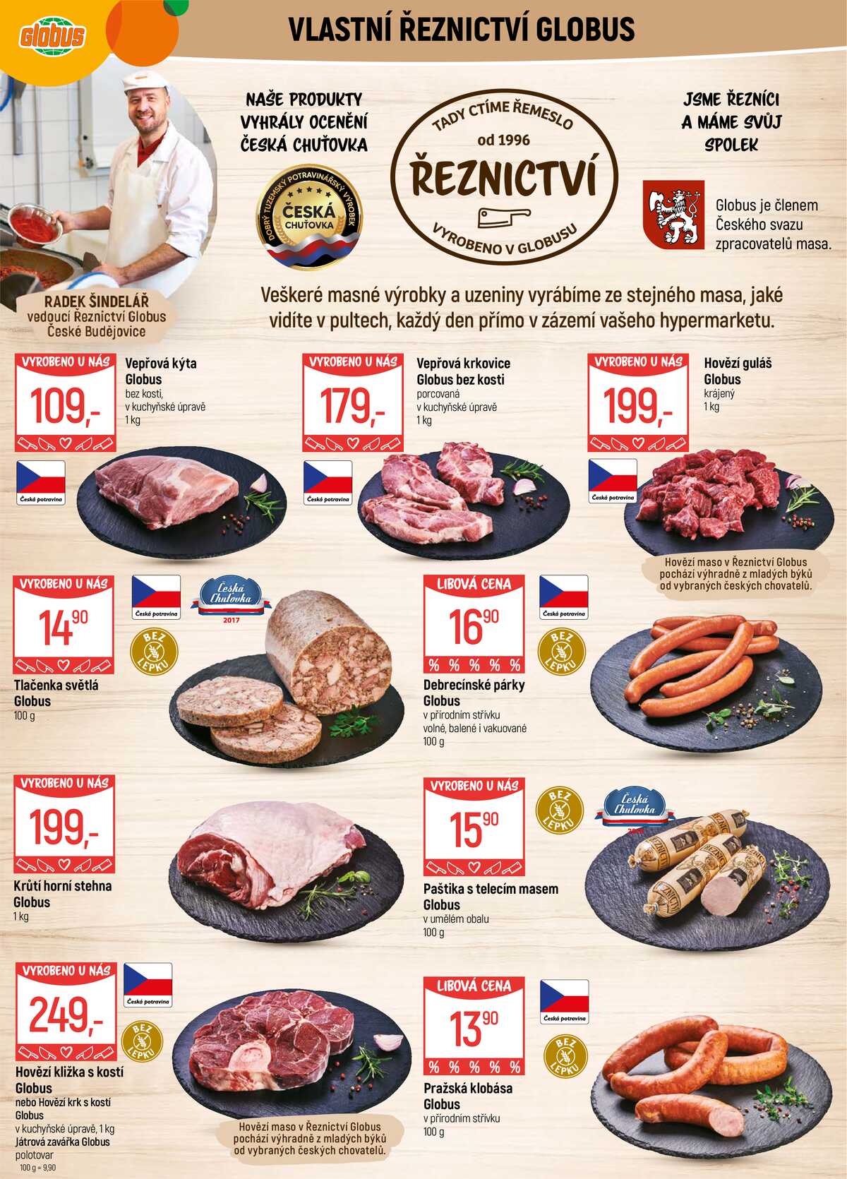 Akční leták Globus 18.3. - 24.3.2026 - Globus České Budějovice strana 5