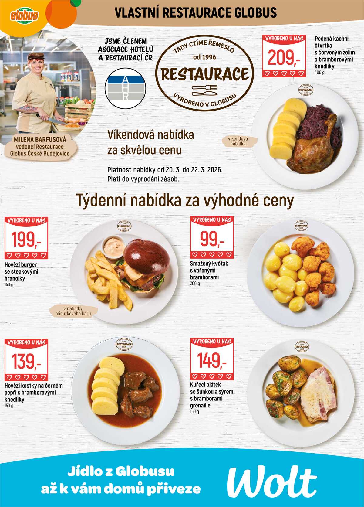 Akční leták Globus 18.3. - 24.3.2026 - Globus České Budějovice strana 7