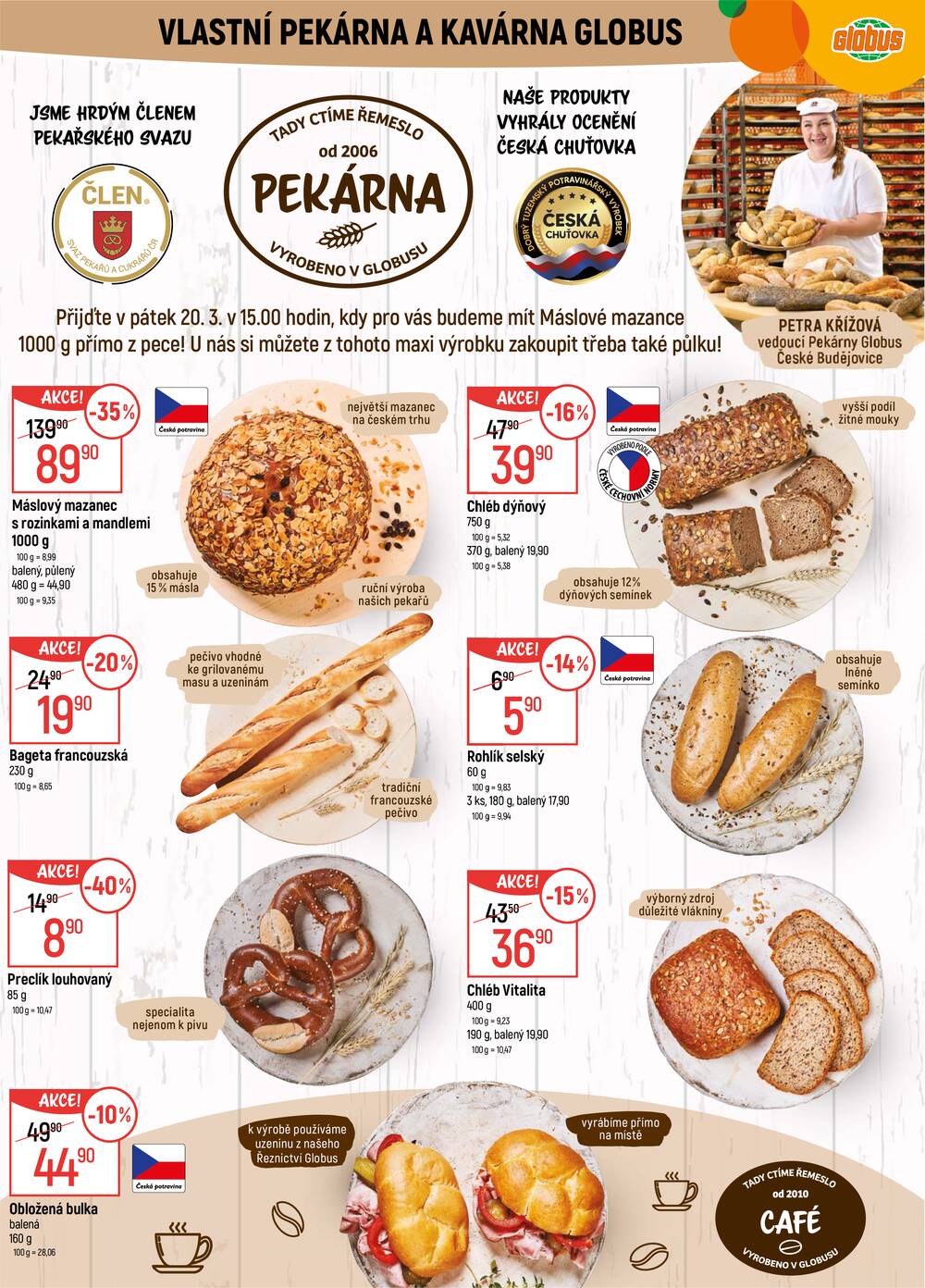 Leták Globus - Akční leták Globus 18.3. - 24.3.2026 - Globus České Budějovice - strana 6