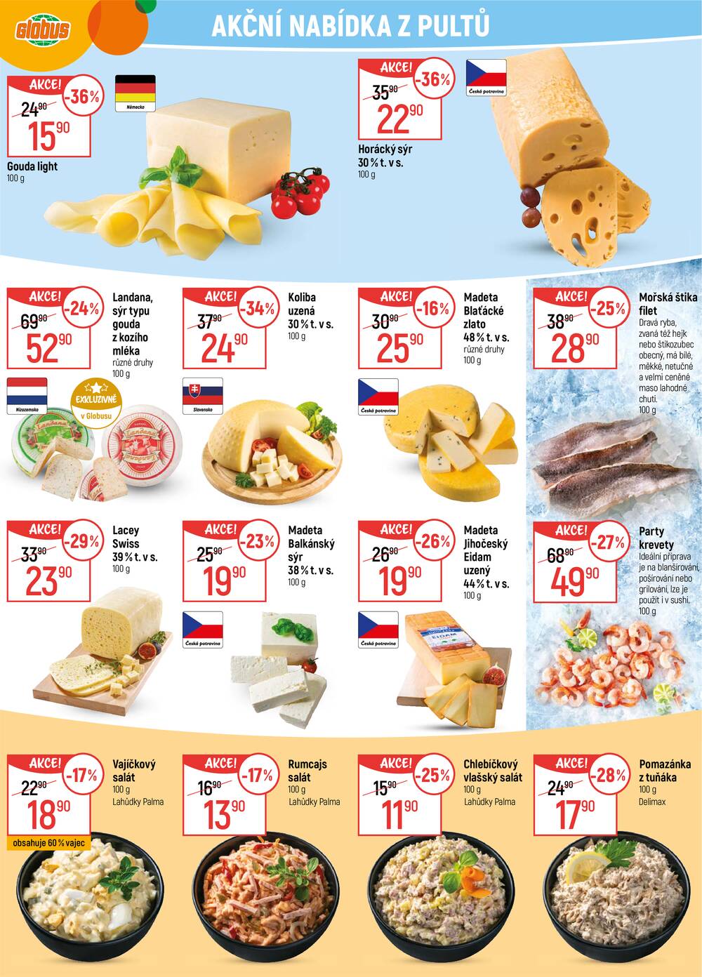 Akční leták Globus 18.3. - 24.3.2026 - Globus České Budějovice