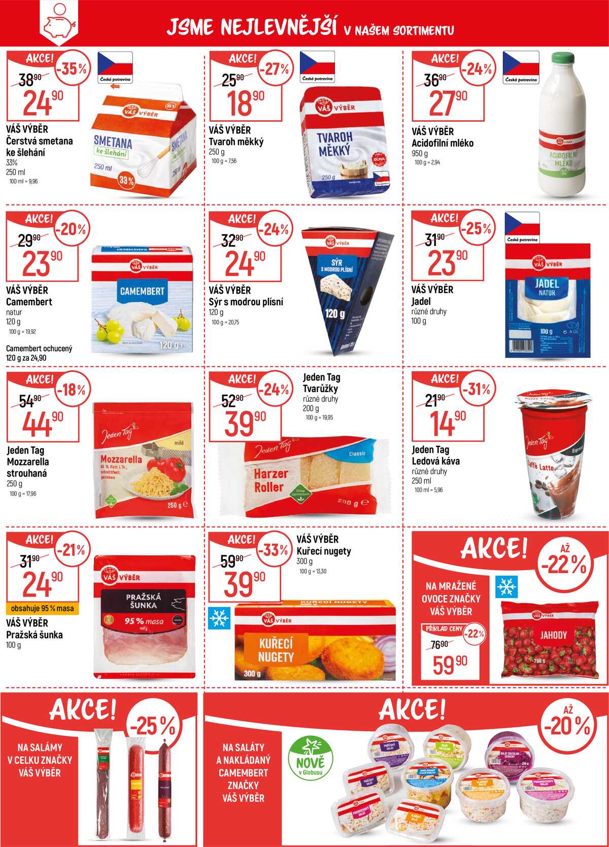 Akční leták Globus 18.3. - 24.3.2026 - Globus Chomutov strana 3