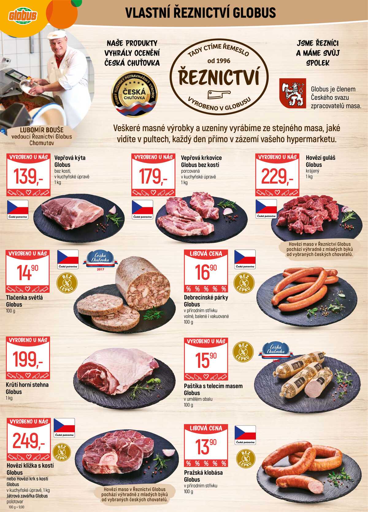 Akční leták Globus 18.3. - 24.3.2026 - Globus Chomutov strana 5