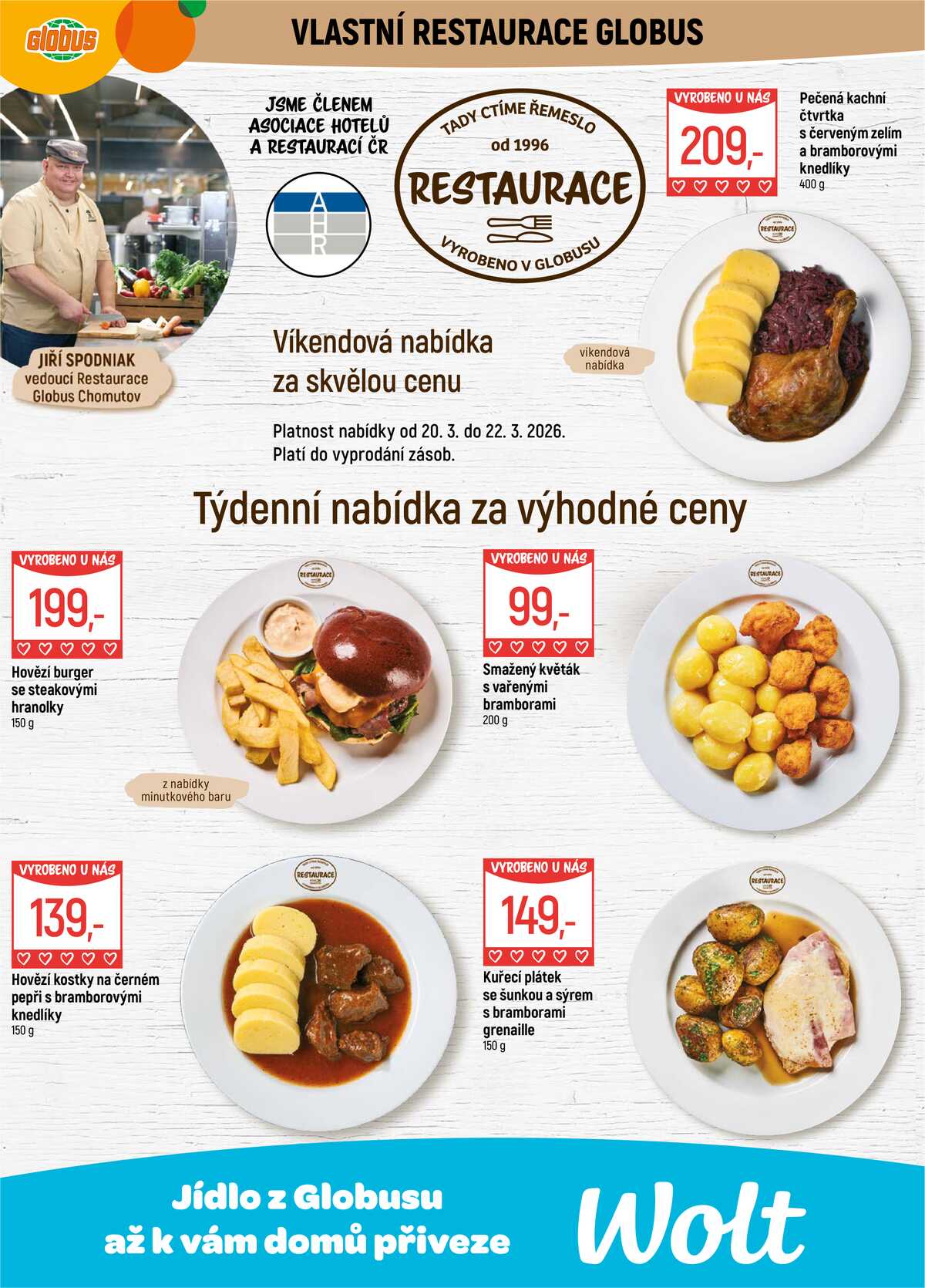 Akční leták Globus 18.3. - 24.3.2026 - Globus Chomutov strana 7