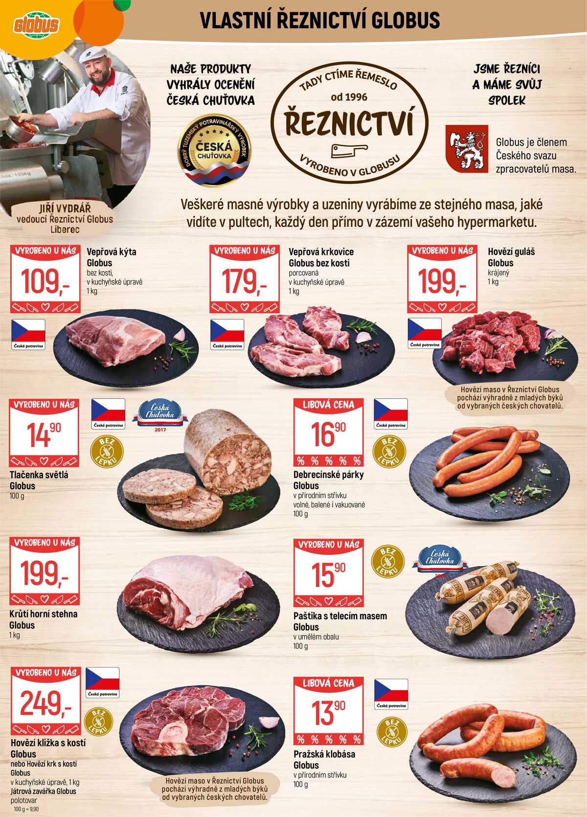 Akční leták Globus 18.3. - 24.3.2026 - Globus Liberec strana 5