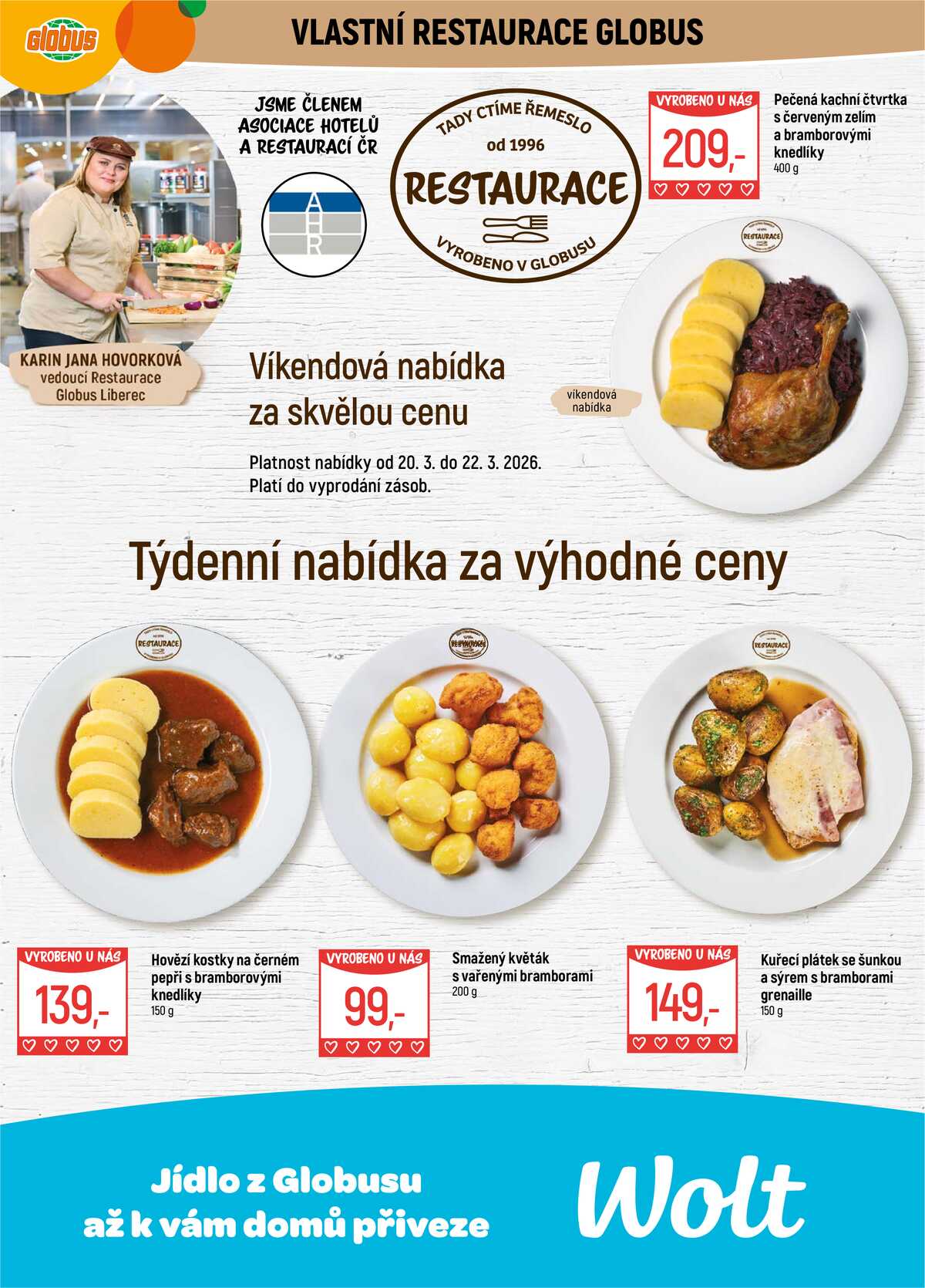 Akční leták Globus 18.3. - 24.3.2026 - Globus Liberec strana 7