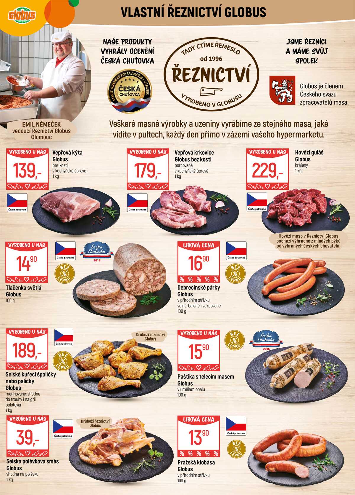 Akční leták Globus 18.3. - 24.3.2026 - Globus Olomouc strana 5