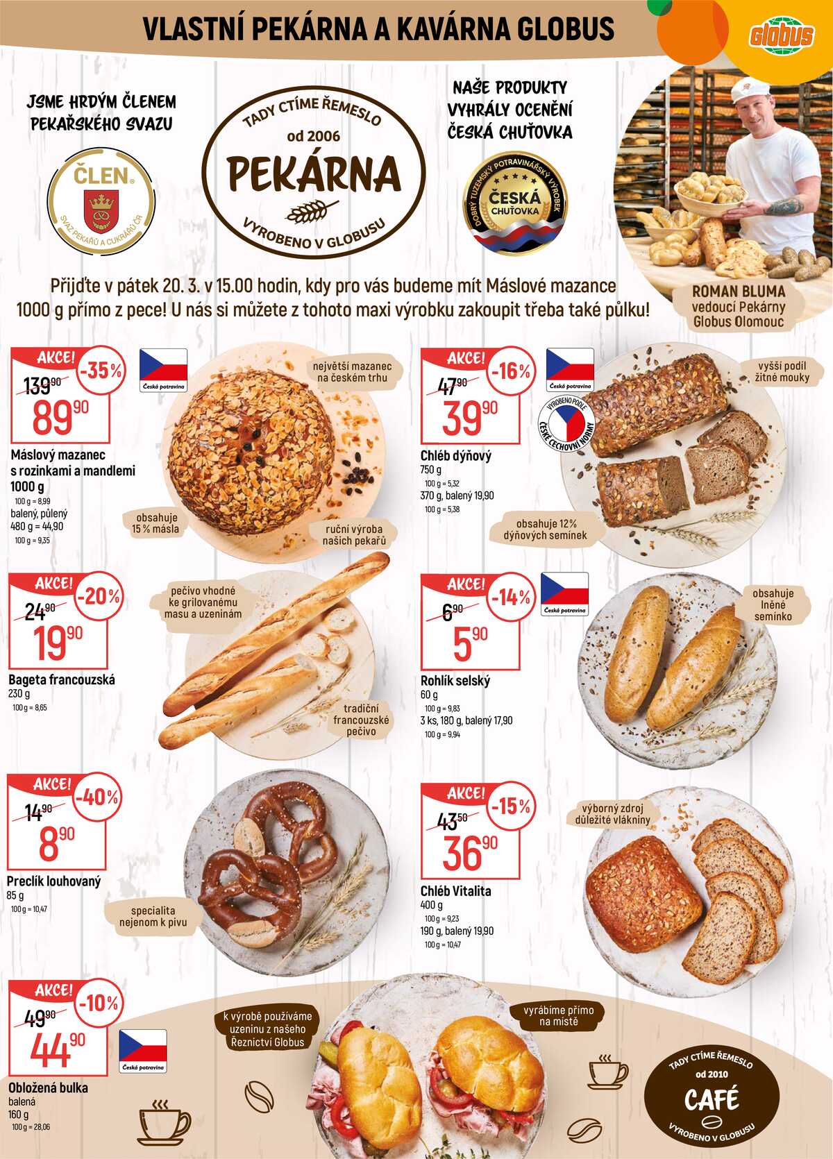 Akční leták Globus 18.3. - 24.3.2026 - Globus Olomouc strana 6