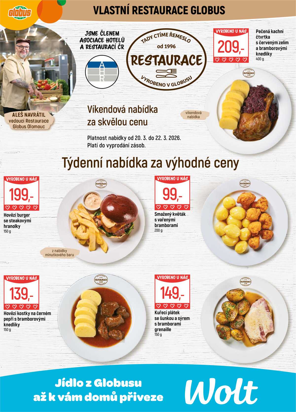 Akční leták Globus 18.3. - 24.3.2026 - Globus Olomouc strana 7