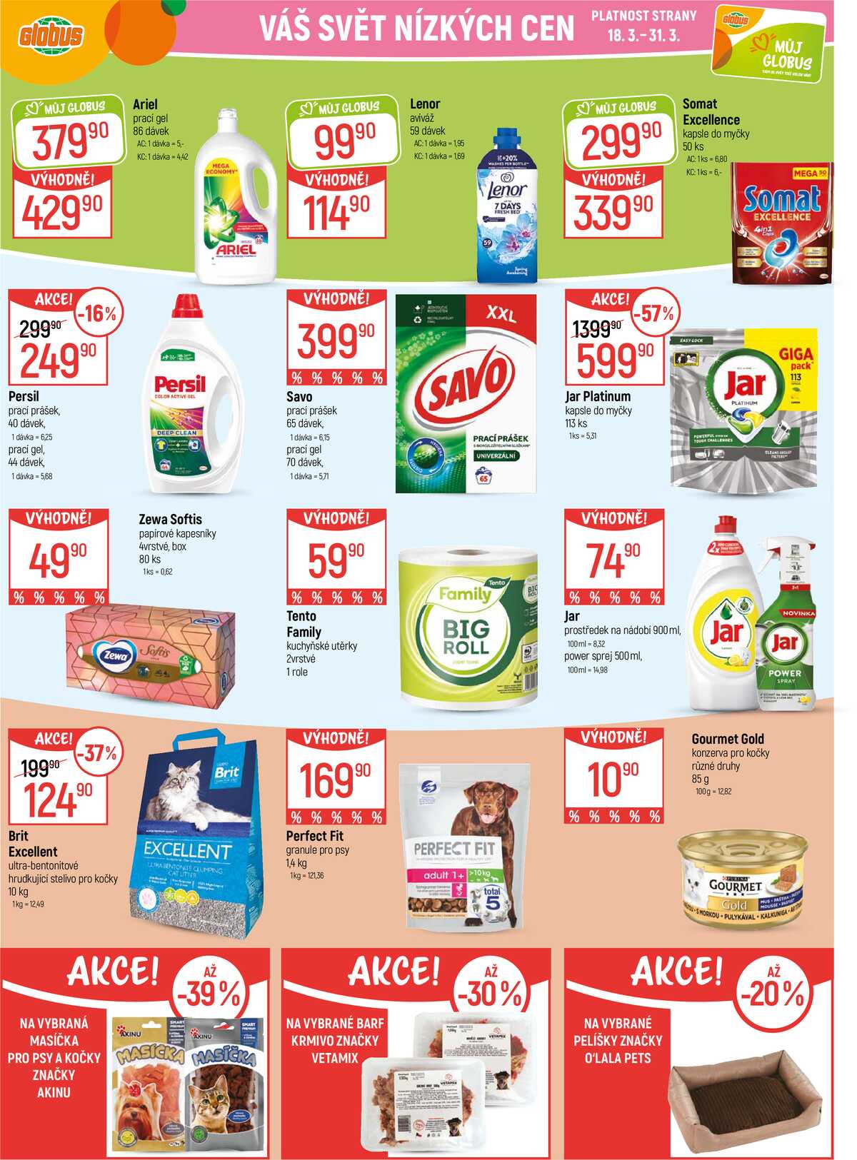 Akční leták Globus 18.3. - 24.3.2026 - Globus Opava strana 33