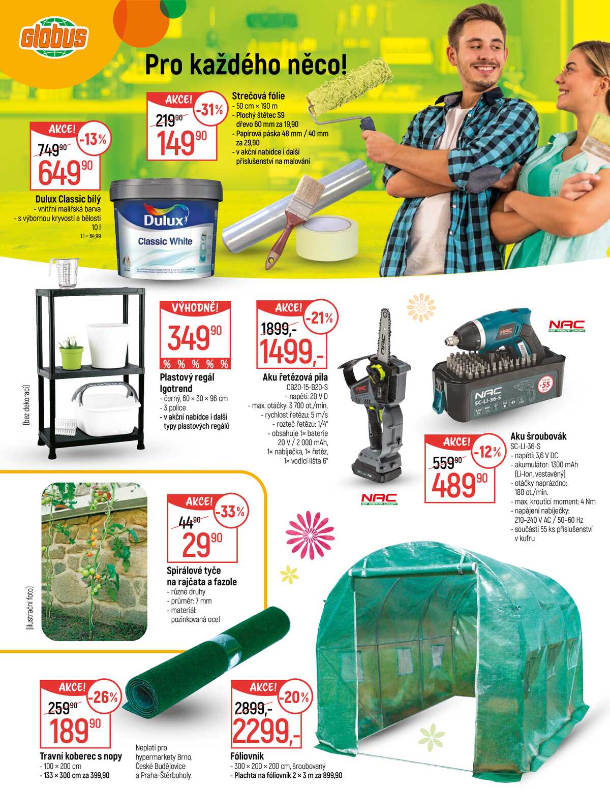 Akční leták Globus 18.3. - 12.4.2026 - Globus Pardubice strana 10
