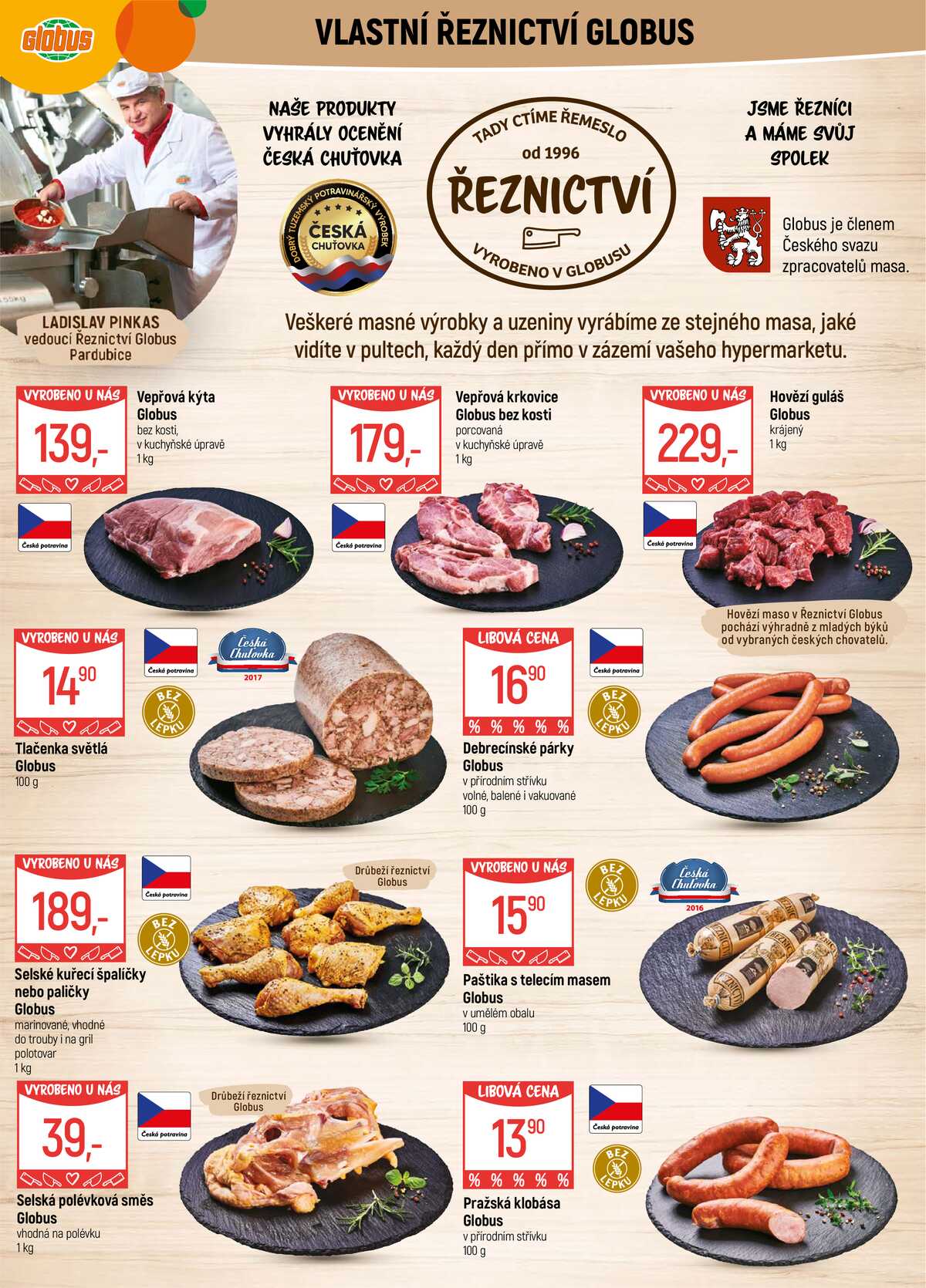 Akční leták Globus 18.3. - 24.3.2026 - Globus Pardubice strana 5