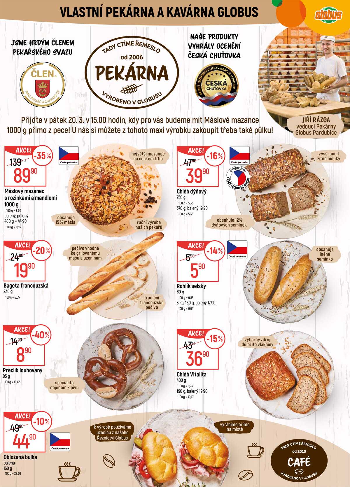 Akční leták Globus 18.3. - 24.3.2026 - Globus Pardubice strana 6