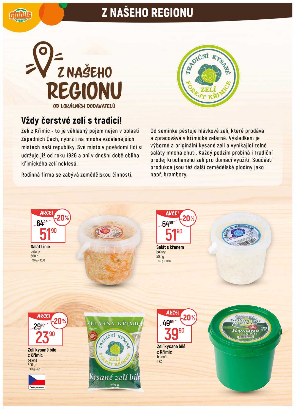 Akční leták Globus 18.3. - 24.3.2026 - Globus Chotíkov u Plzně strana 3
