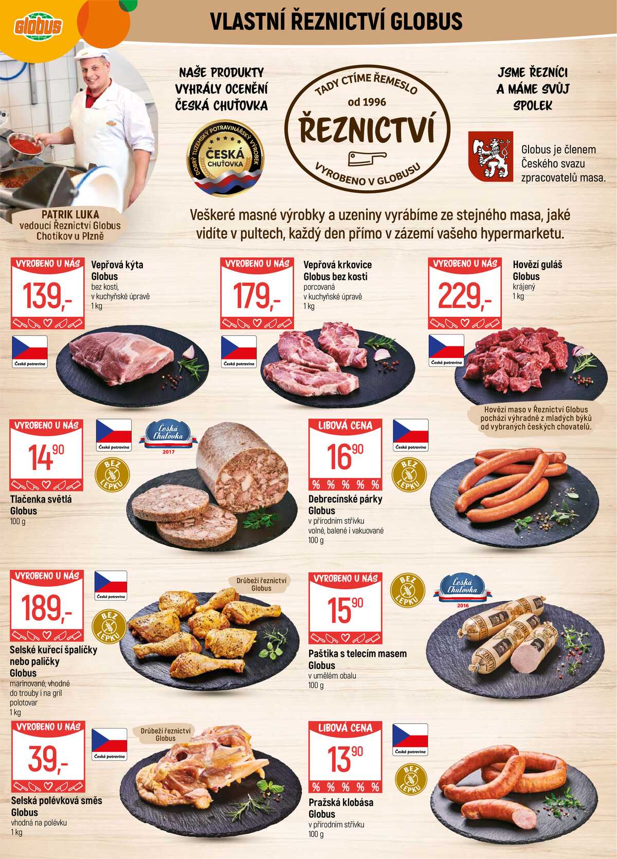 Akční leták Globus 18.3. - 24.3.2026 - Globus Chotíkov u Plzně strana 9