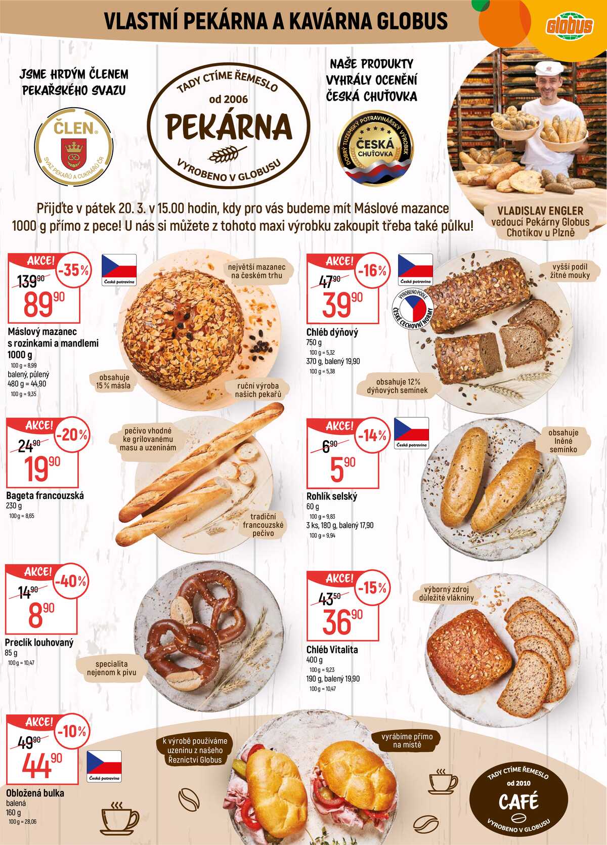 Akční leták Globus 18.3. - 24.3.2026 - Globus Chotíkov u Plzně strana 10
