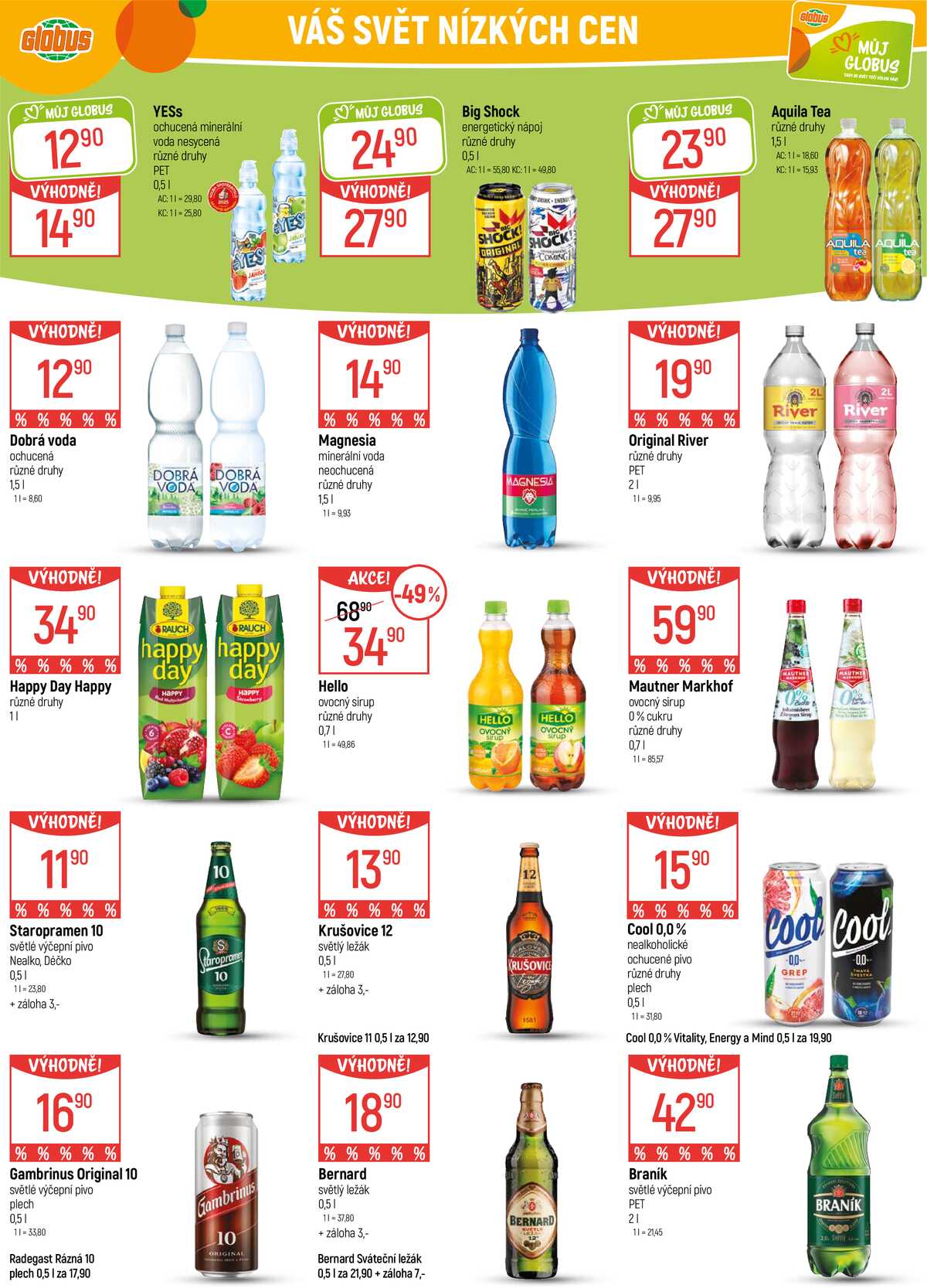 Akční leták Globus 18.3. - 24.3.2026 - Globus Chotíkov u Plzně strana 34