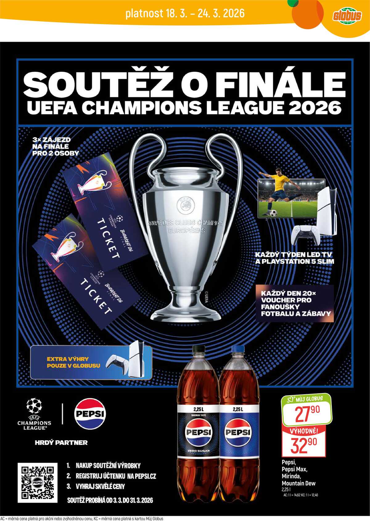 Akční leták Globus 18.3. - 24.3.2026 - Globus Chotíkov u Plzně strana 2
