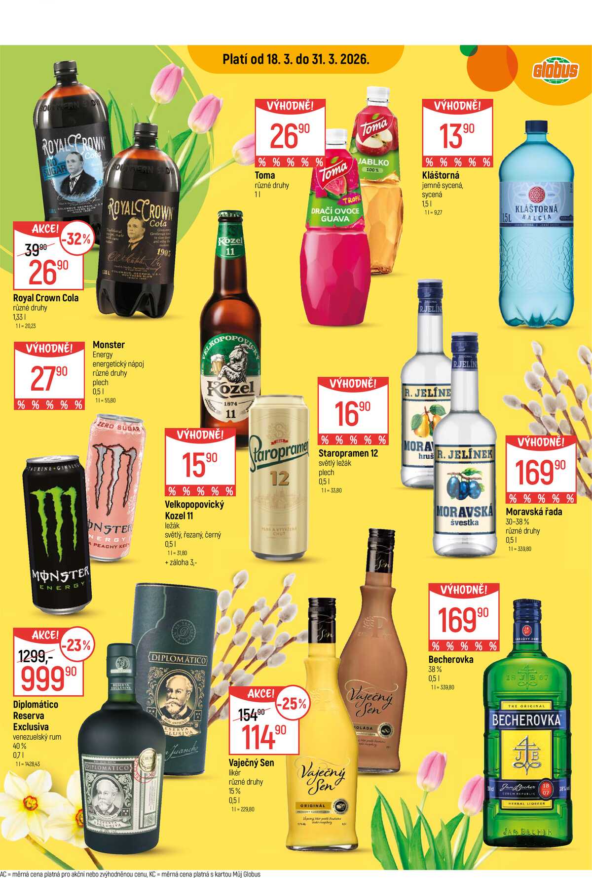 Akční leták Globus 18.3. - 24.3.2026 - Globus Trmice u Ústí nad Labem strana 15