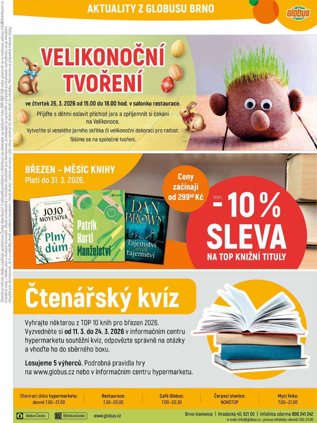 Akční leták Globus 18.3. - 24.3.2026 - Globus Brno Ivanovice strana 36