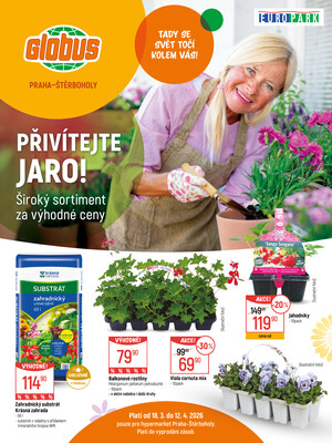 Akční leták Globus 18.3. - 12.4.2026 - Globus Praha - Štěrboholy