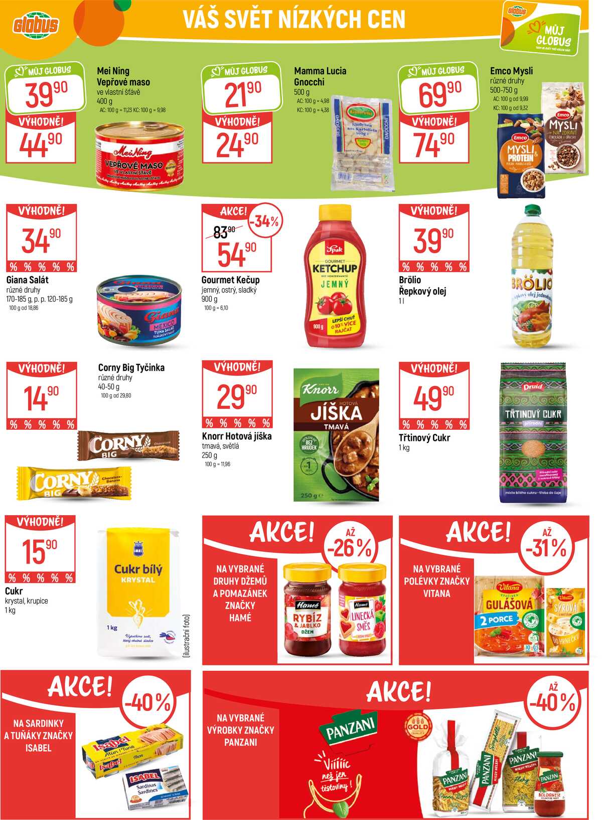 Akční leták Globus 18.3. - 24.3.2026 - Globus Praha - Štěrboholy strana 21