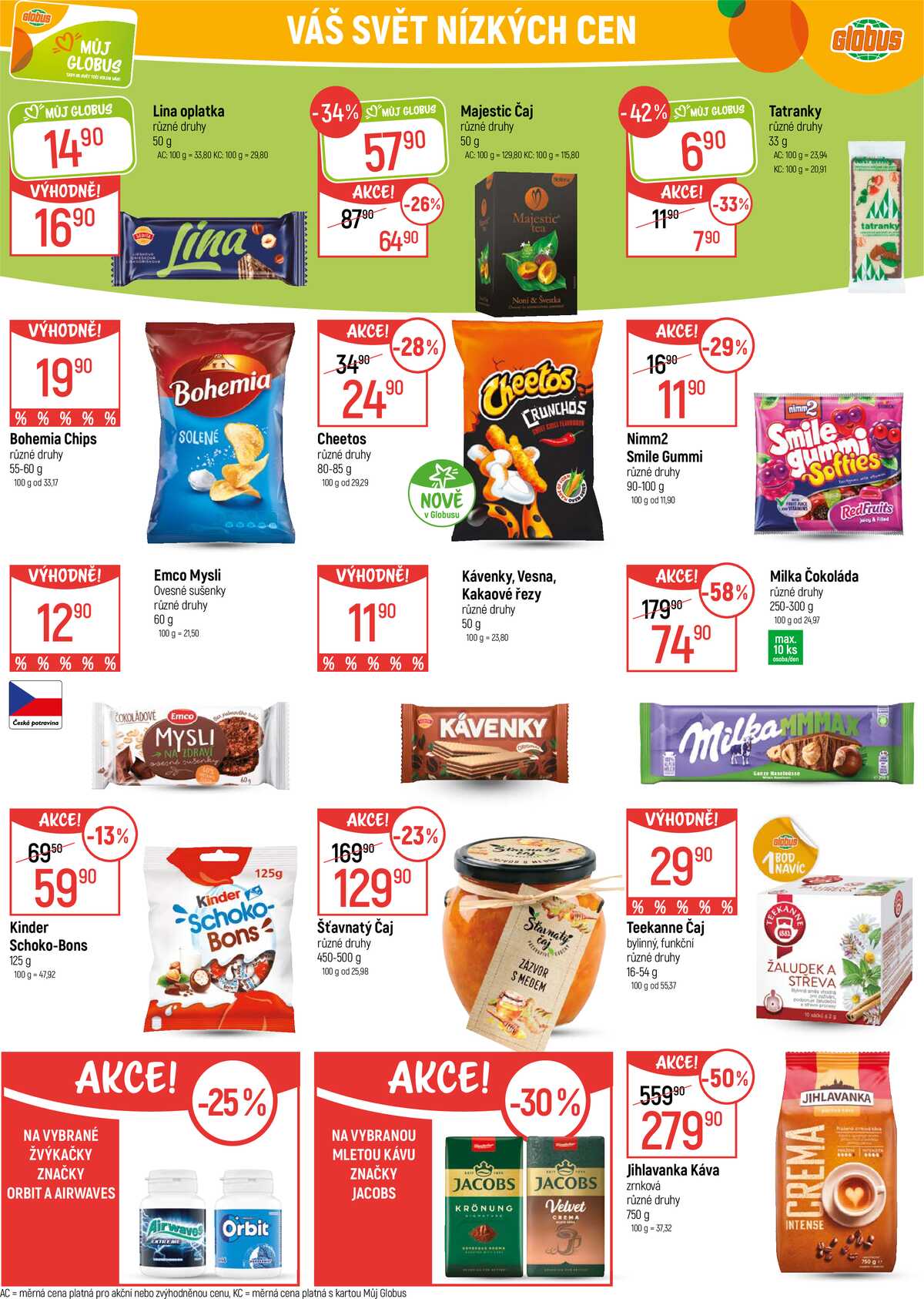 Akční leták Globus 18.3. - 24.3.2026 - Globus Praha - Štěrboholy strana 24