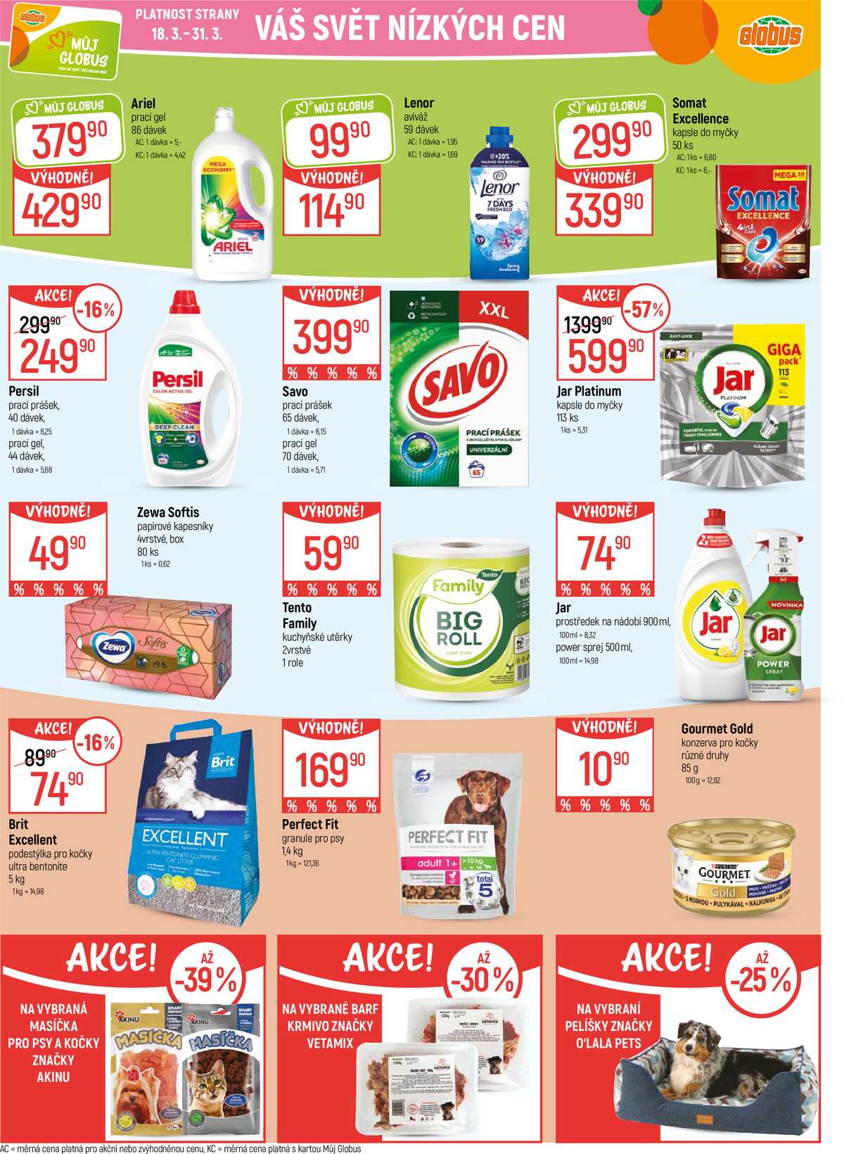 Akční leták Globus 18.3. - 24.3.2026 - Globus Praha - Štěrboholy strana 30