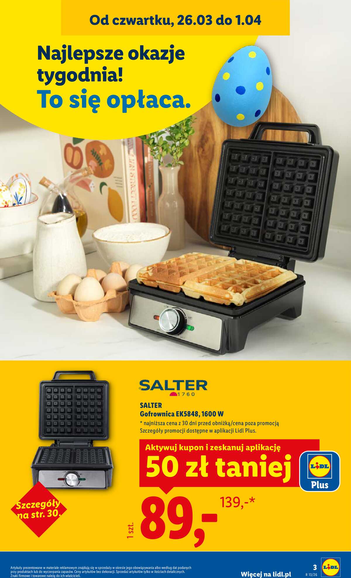 Leták Lidl Polsko 23.3.-29.3.2026 - Katalog platný od 23.03 strana 3