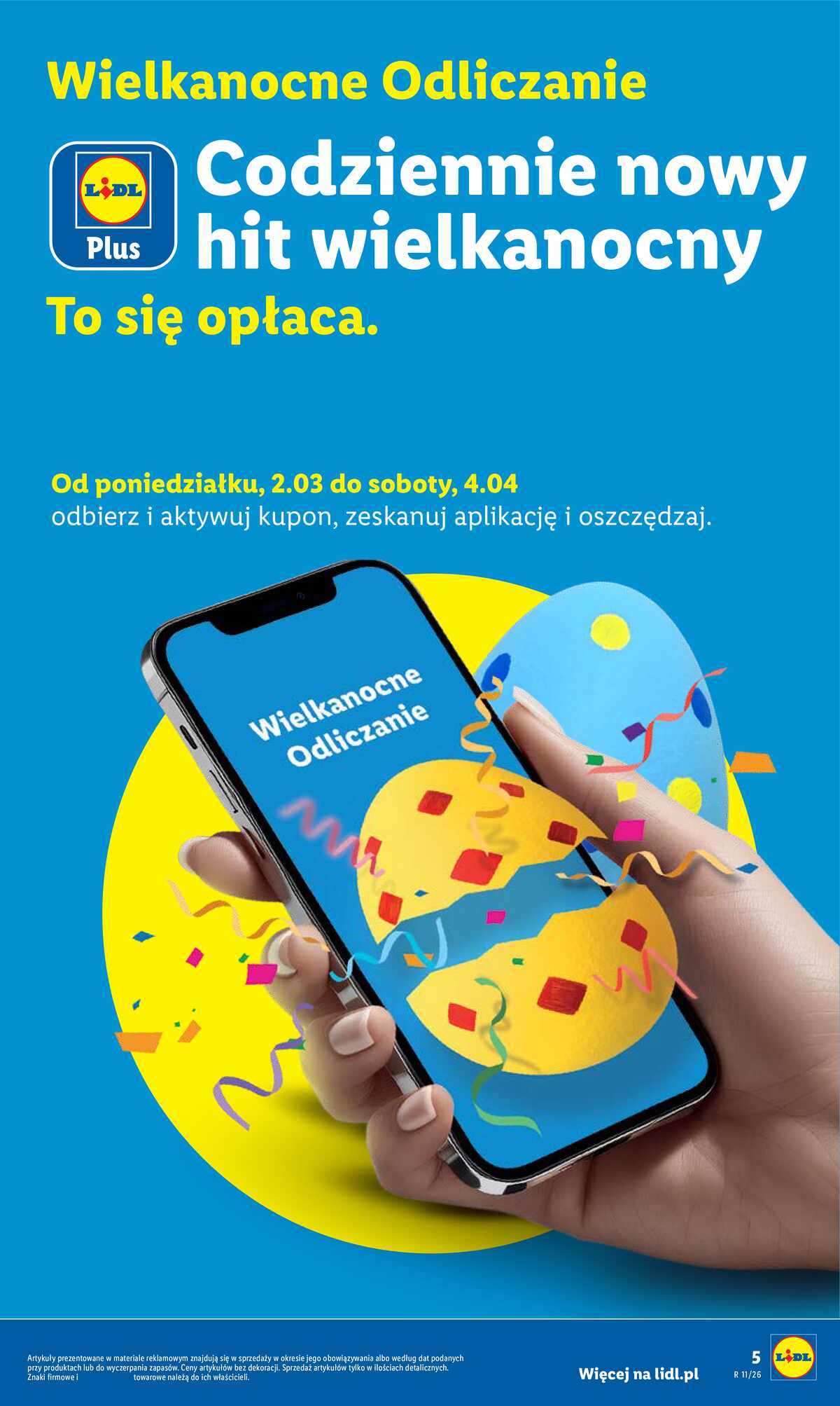 Leták Lidl Polsko 23.3.-29.3.2026 - Katalog platný od 23.03 strana 5