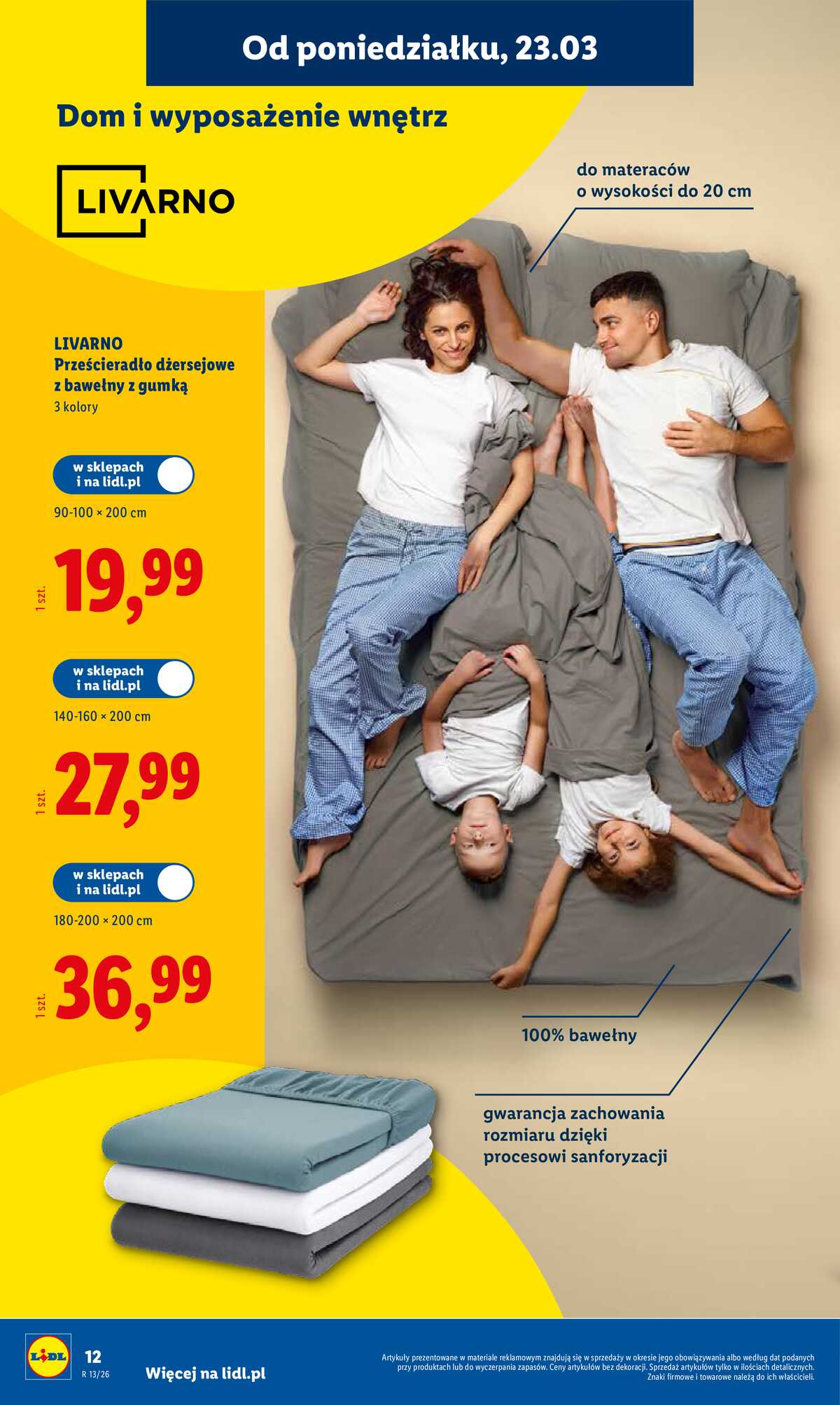 Leták Lidl Polsko 23.3.-29.3.2026 - Katalog platný od 23.03 strana 12