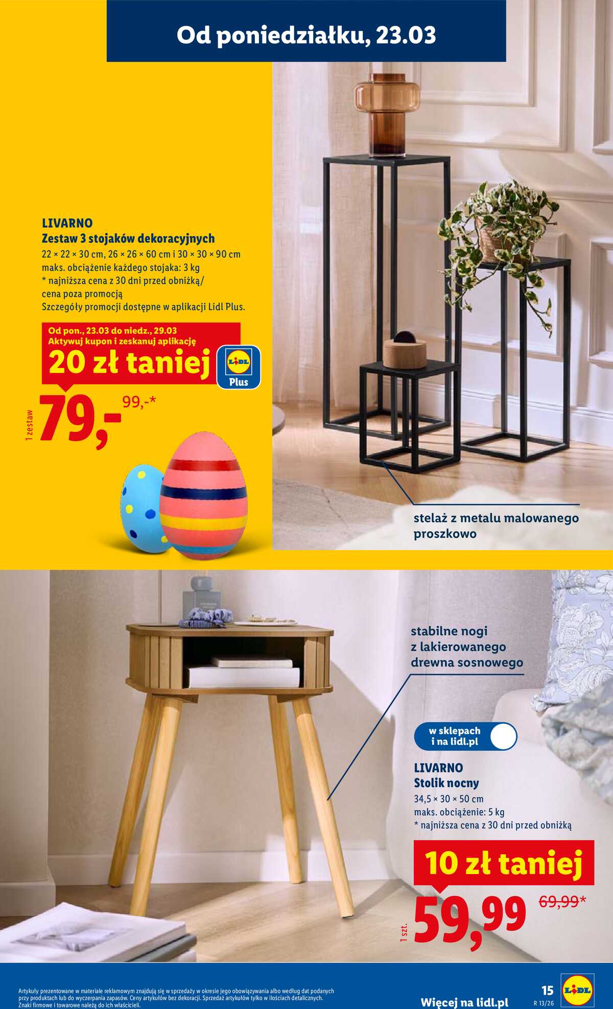 Leták Lidl Polsko 23.3.-29.3.2026 - Katalog platný od 23.03 strana 15