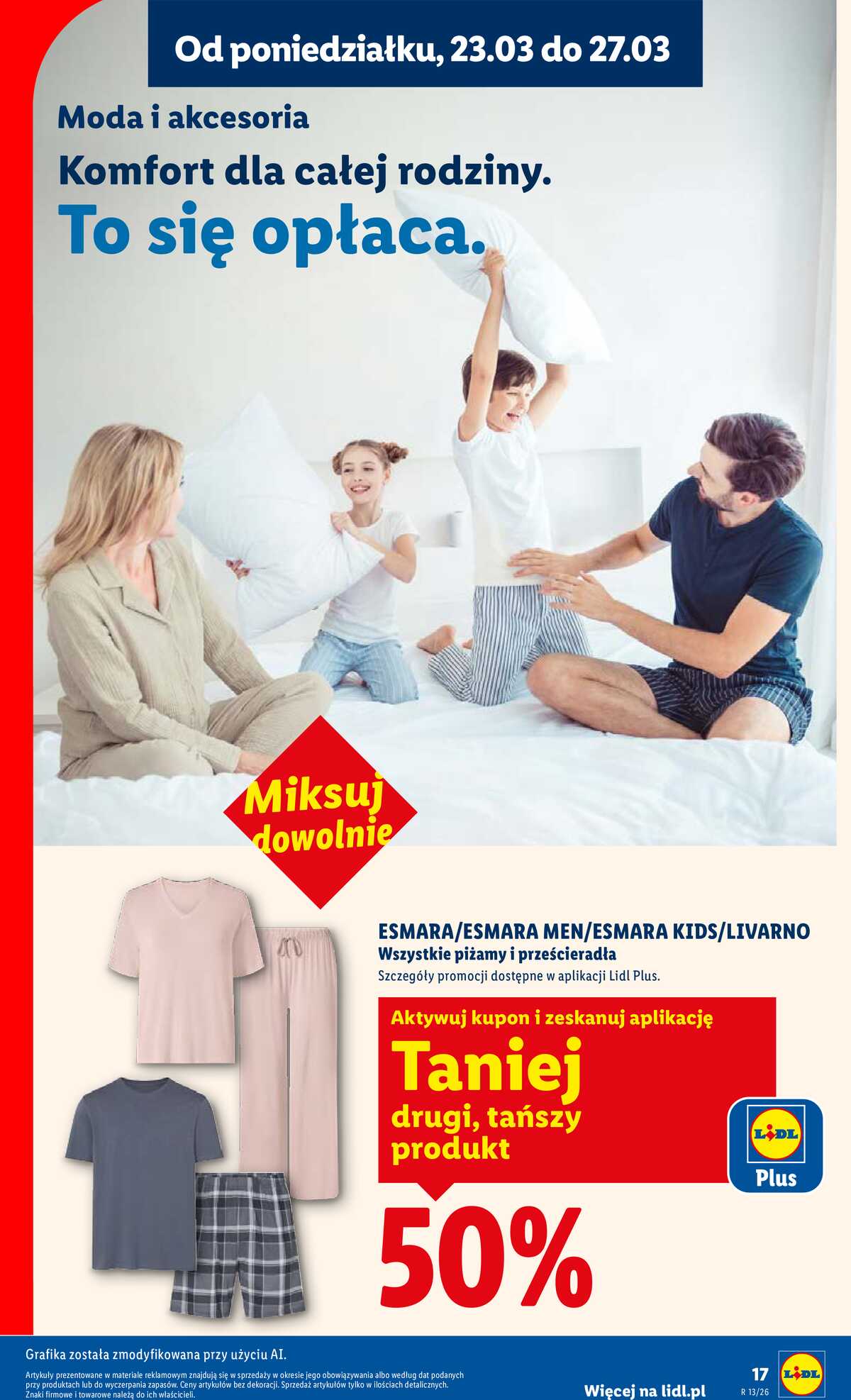 Leták Lidl Polsko 23.3.-29.3.2026 - Katalog platný od 23.03 strana 17