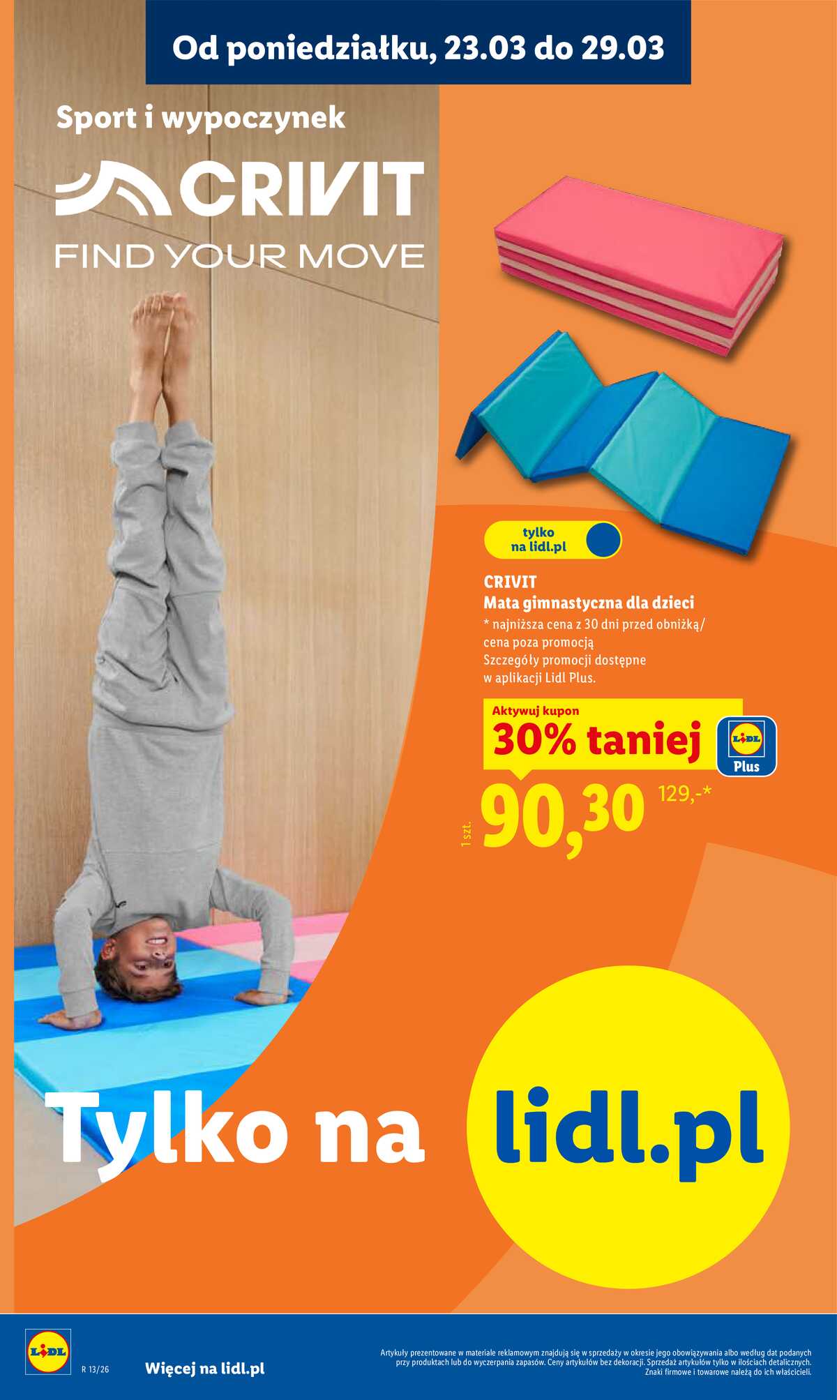 Leták Lidl Polsko 23.3.-29.3.2026 - Katalog platný od 23.03 strana 30