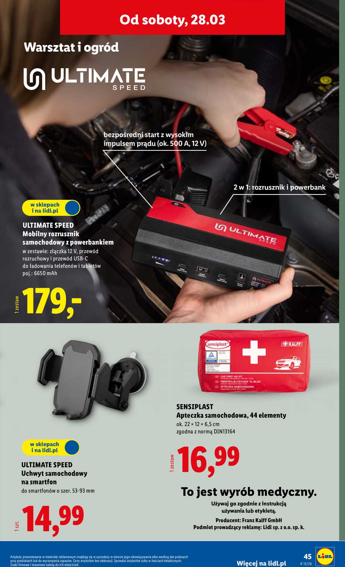 Leták Lidl Polsko 23.3.-29.3.2026 - Katalog platný od 23.03 strana 55